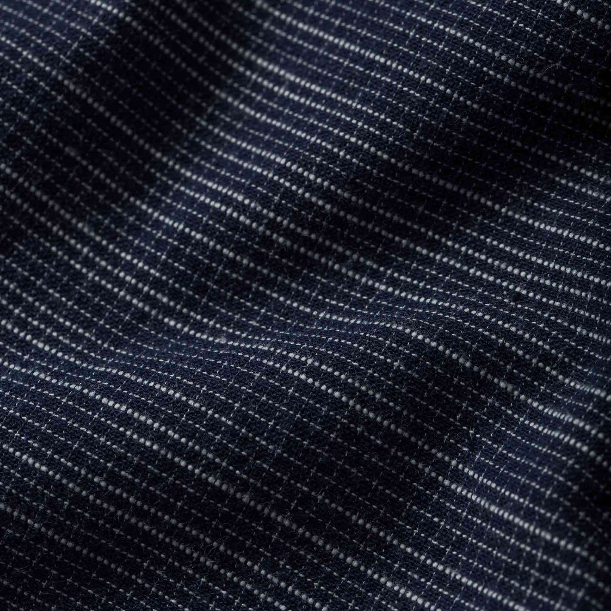 The Jack in Navy Slub Check - Image 9