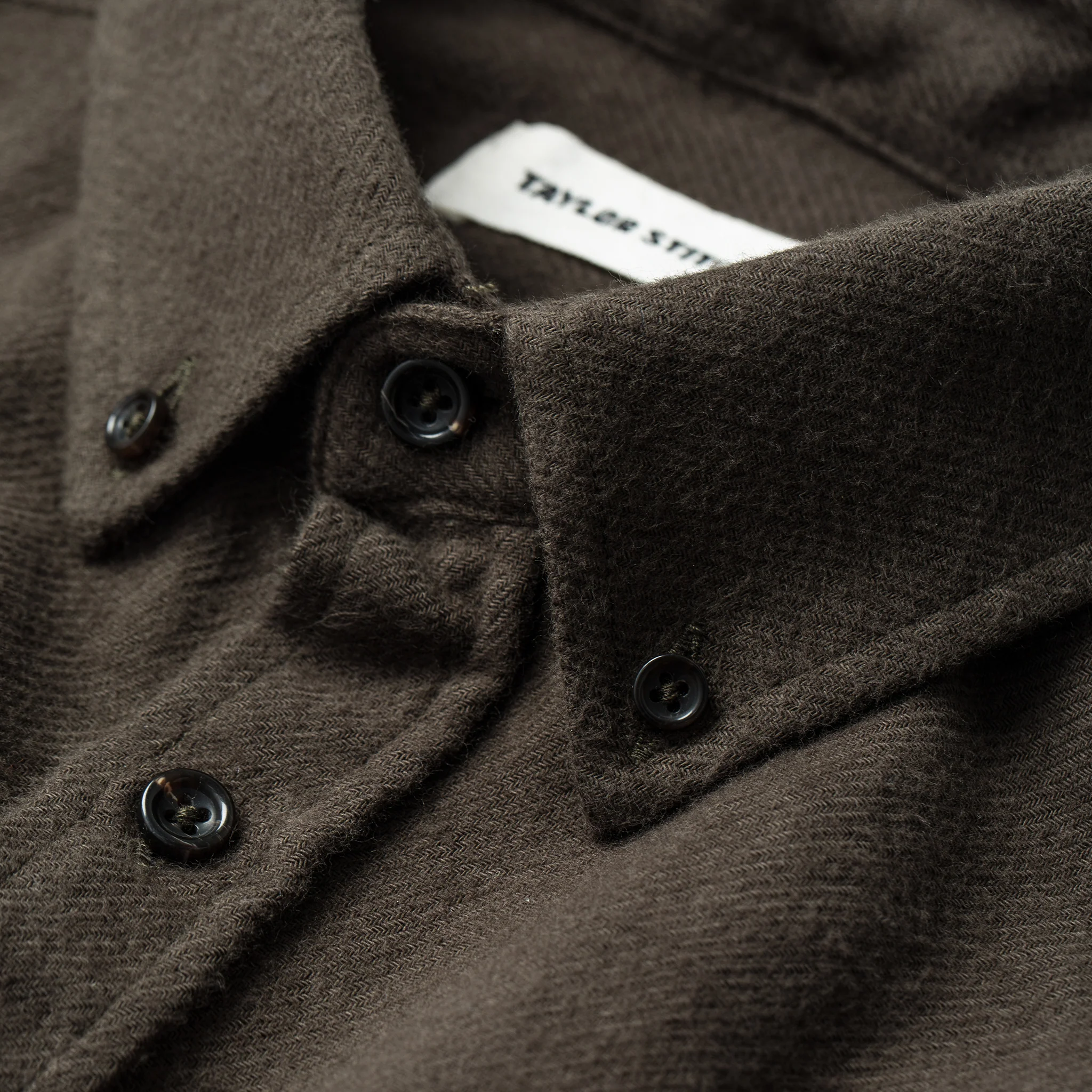 The Jack in Olive Brushed Organic Cotton - Image 6