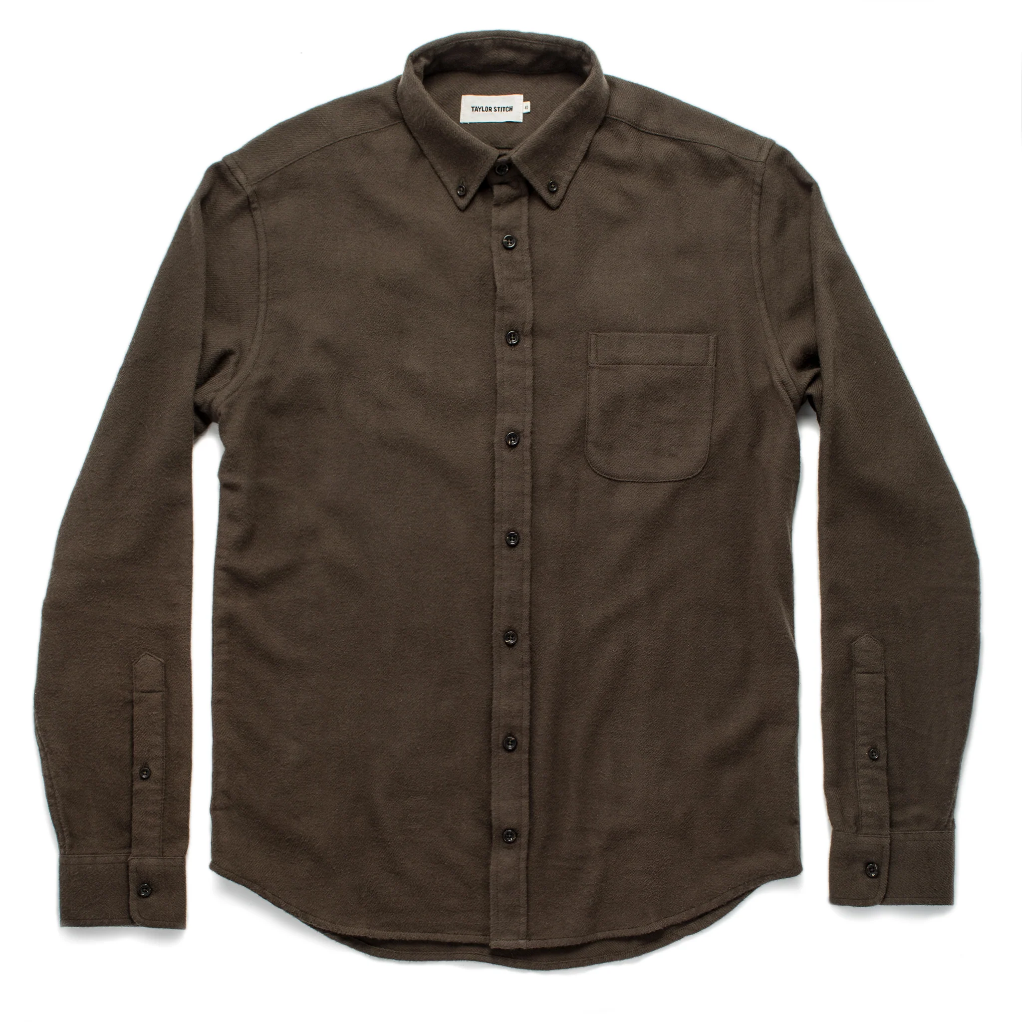 The Jack in Olive Brushed Organic Cotton - Image 8