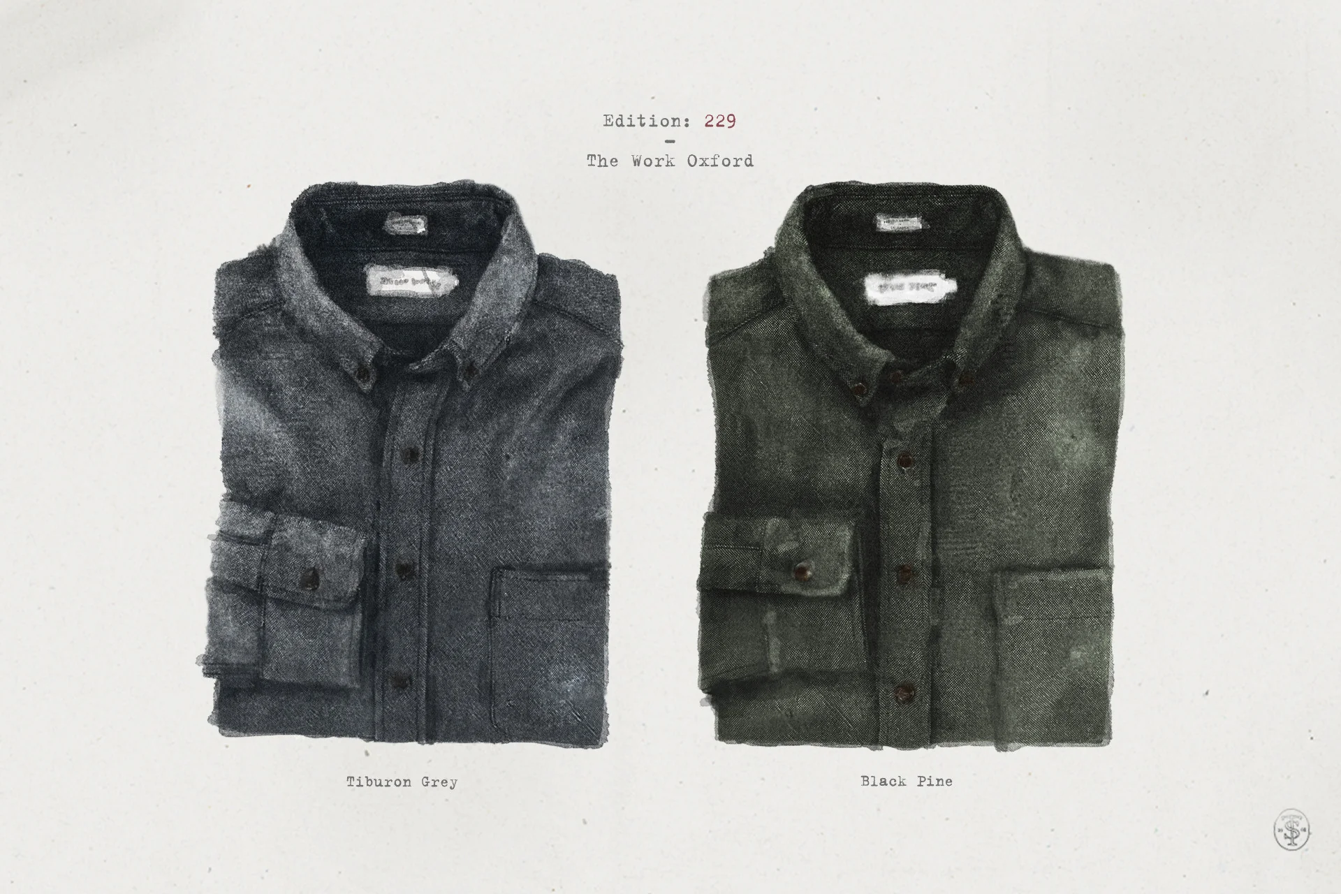 The Jack in Tiburon Grey Work Oxford - Image 10
