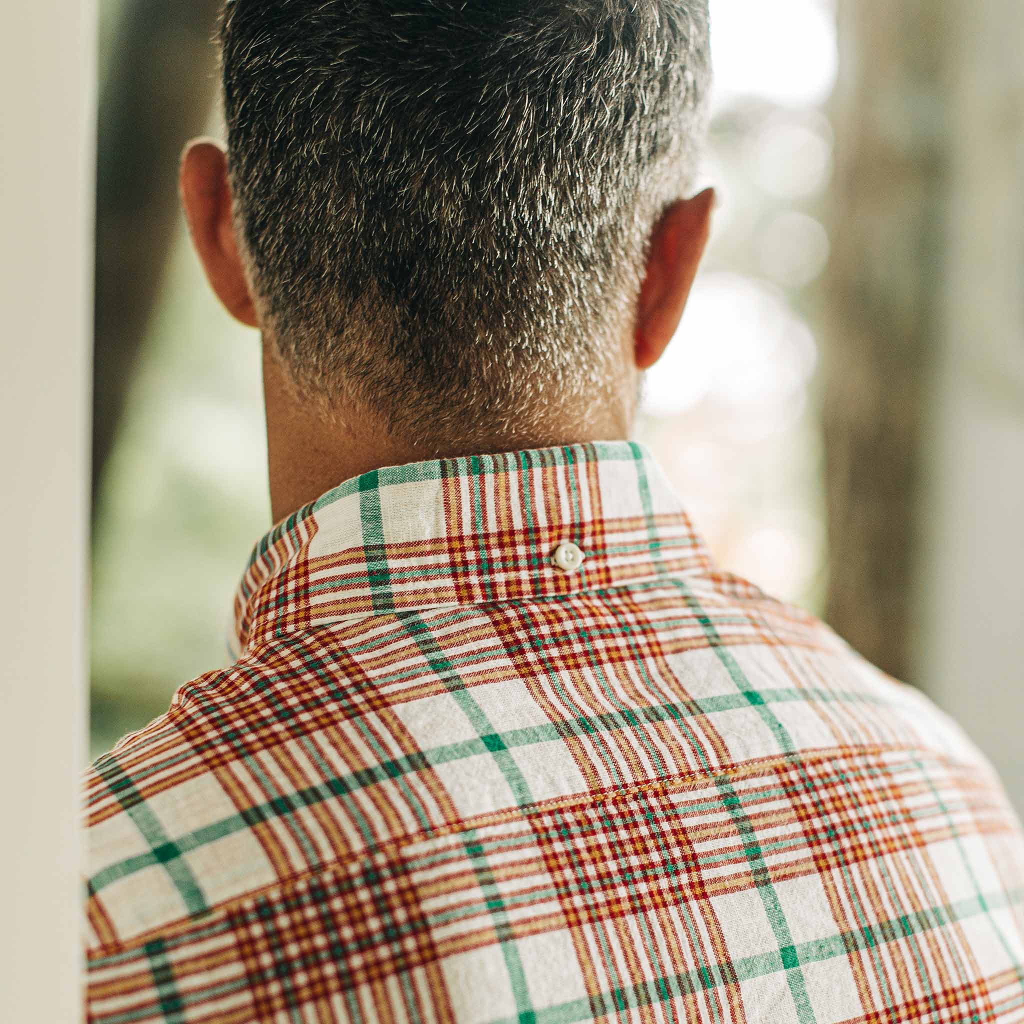 The Jack in Vintage Red Madras - Image 5