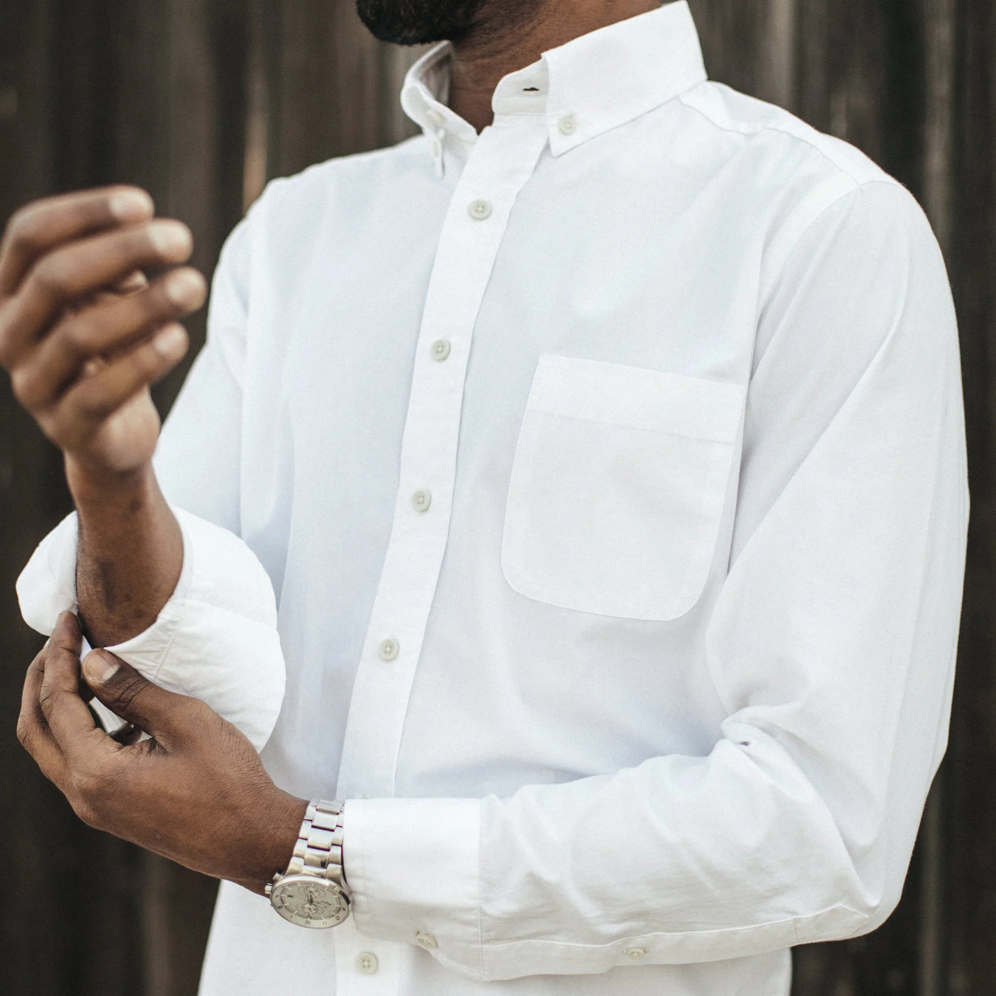 The Jack in Washed White Poplin - Image 3