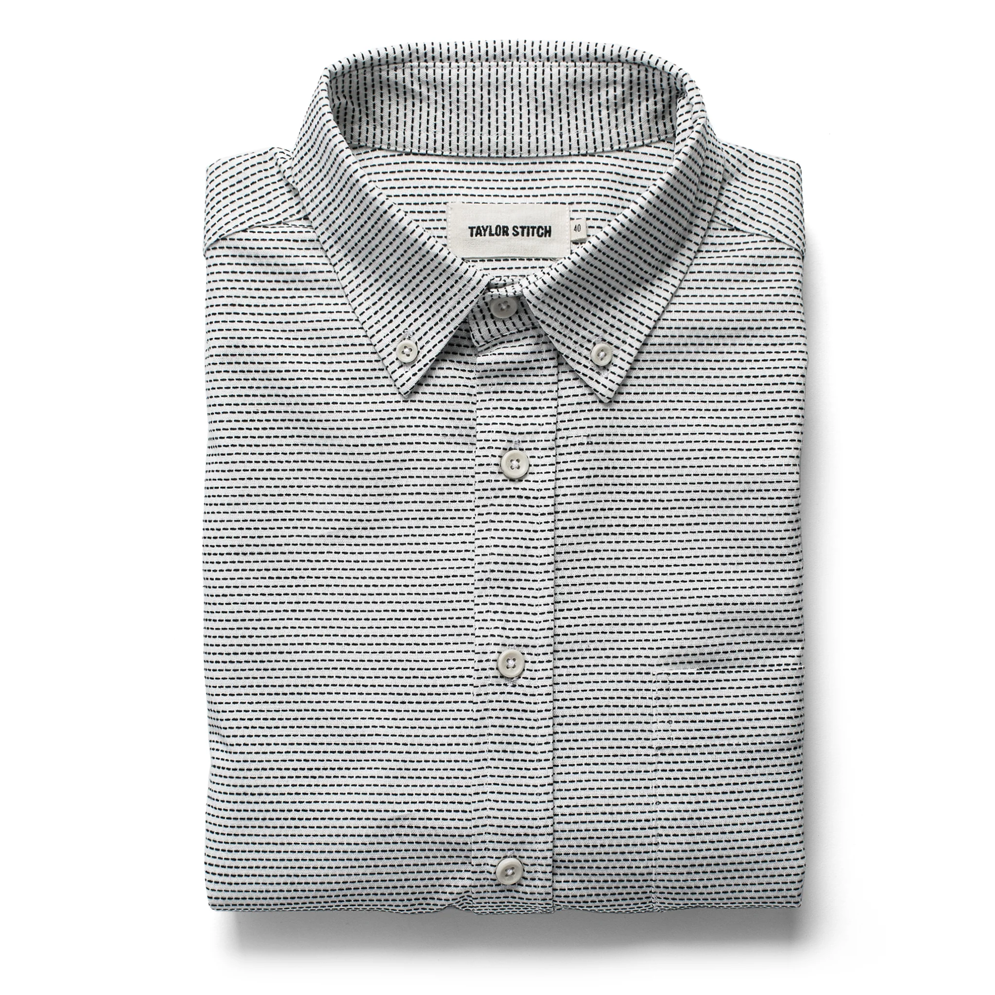 The Jack in White Reverse Jacquard