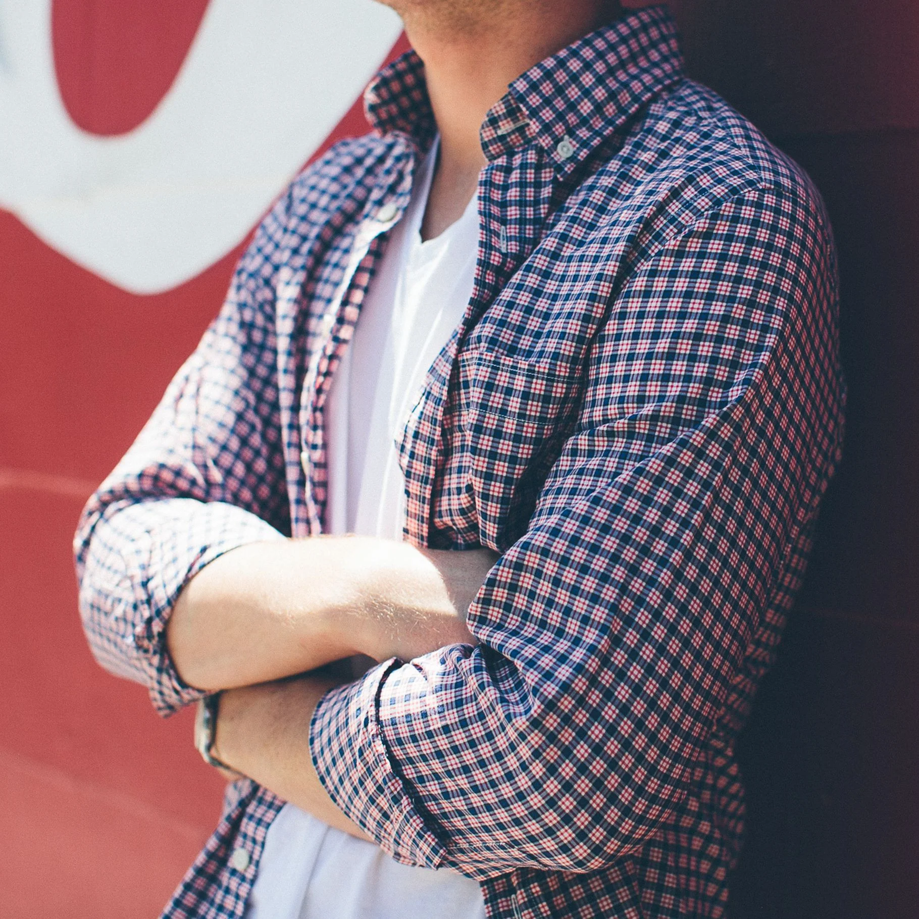 The Jack in Navy & Red Check - Image 4