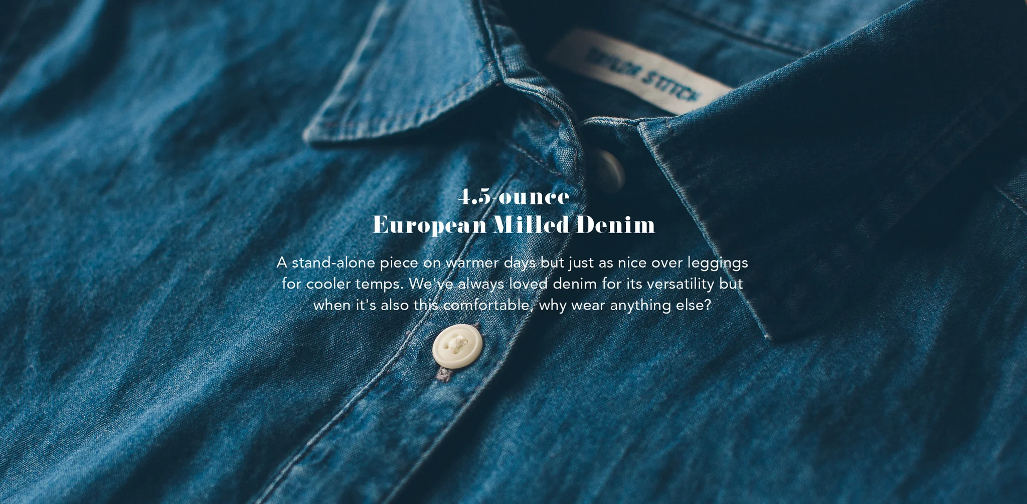 The Jane - Sea Washed Denim Dress - Image 10