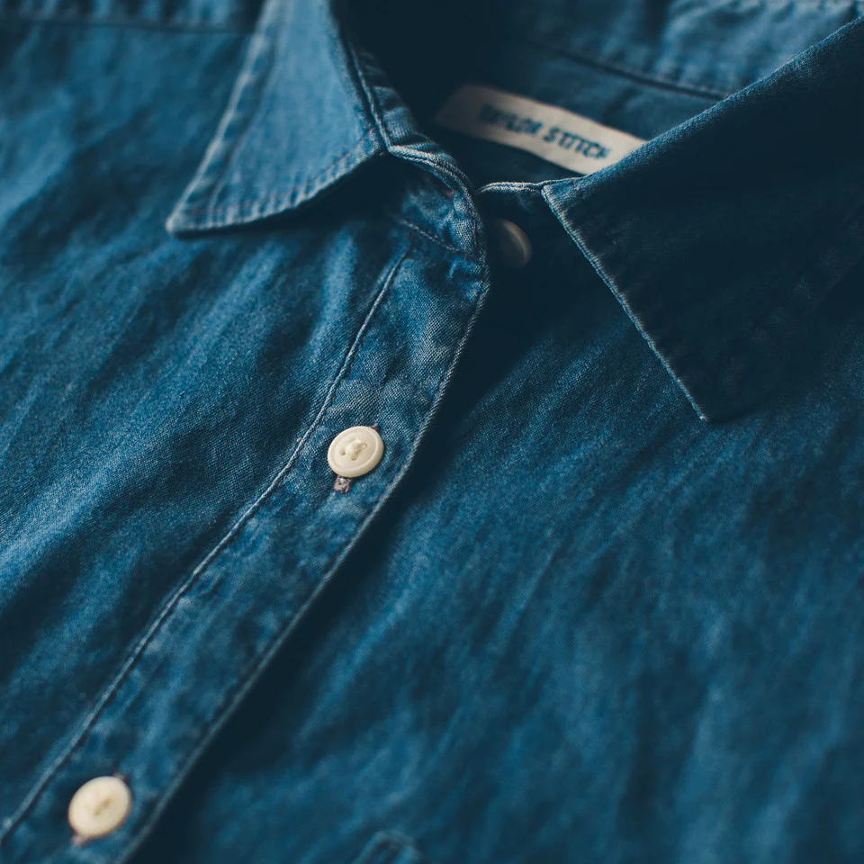 The Jane - Sea Washed Denim Dress - Image 2