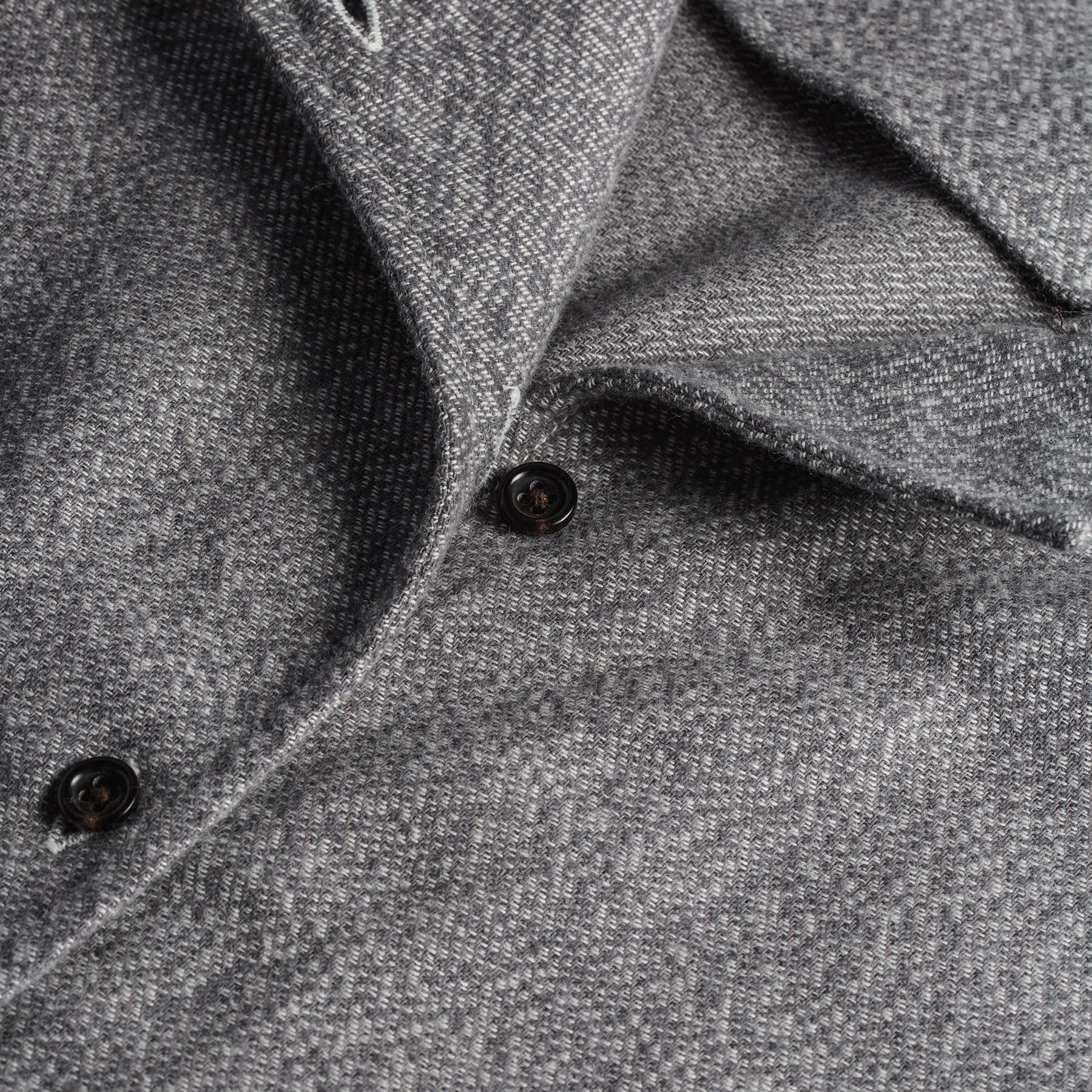 The Juniper Dress in Charcoal Brushed Melange - Image 6