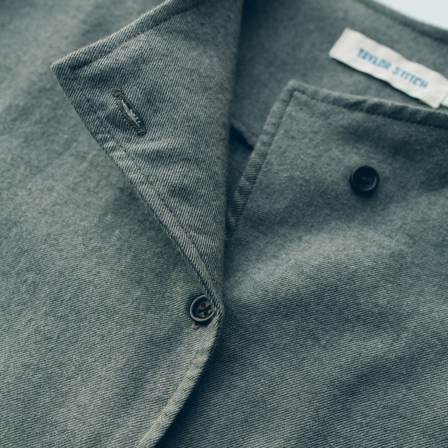 The Juniper Dress in Sage Brushed Cotton - Image 7
