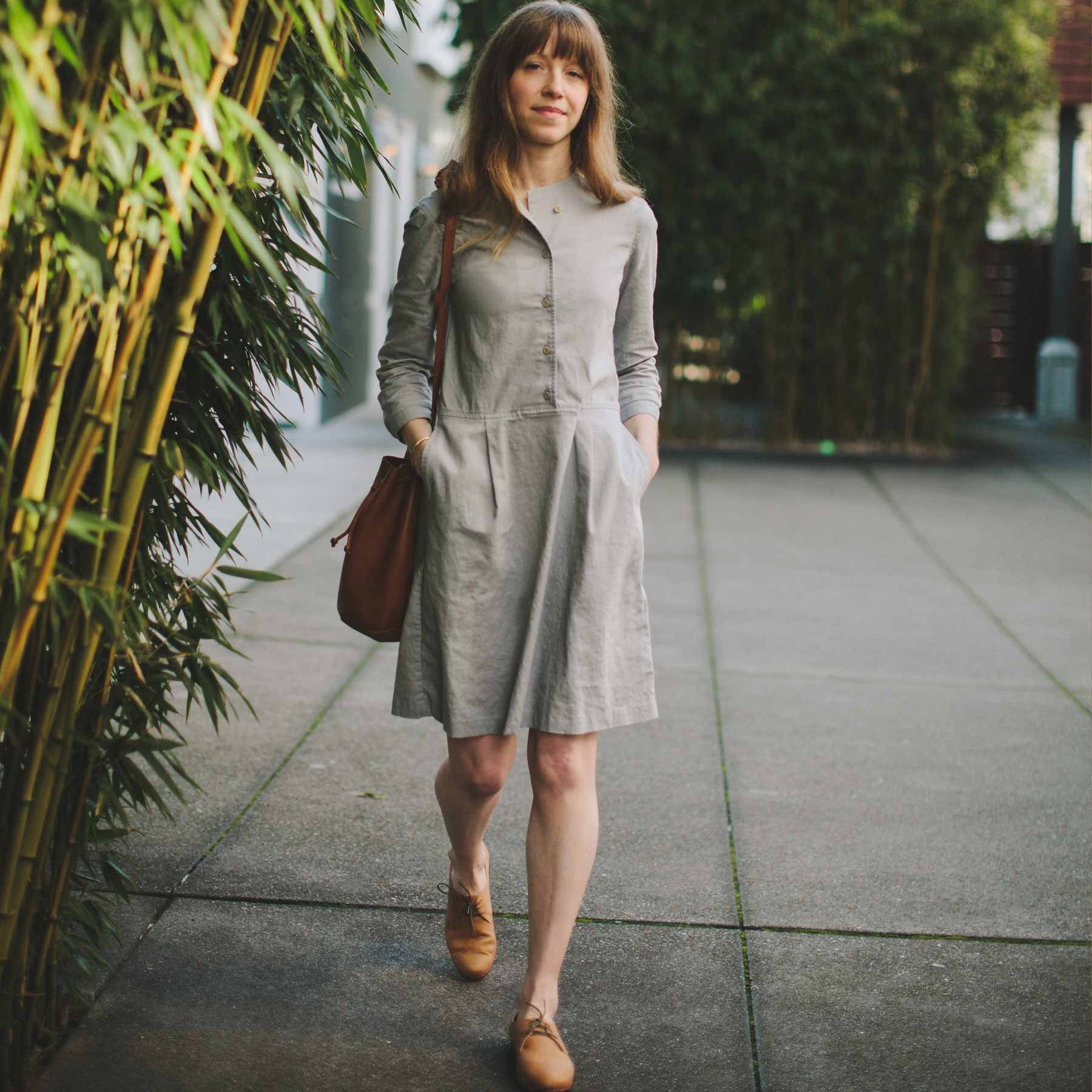 The Juniper Dress in Smoke - Image 3