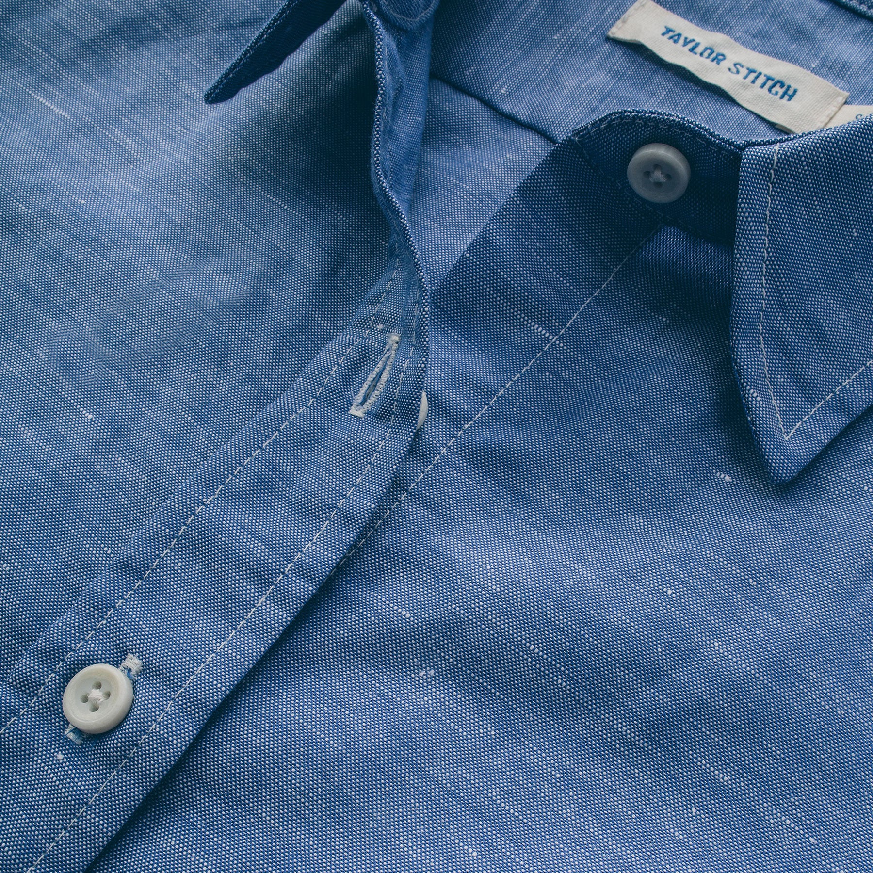 The Katherine in Azure Cotton & Linen - Image 5