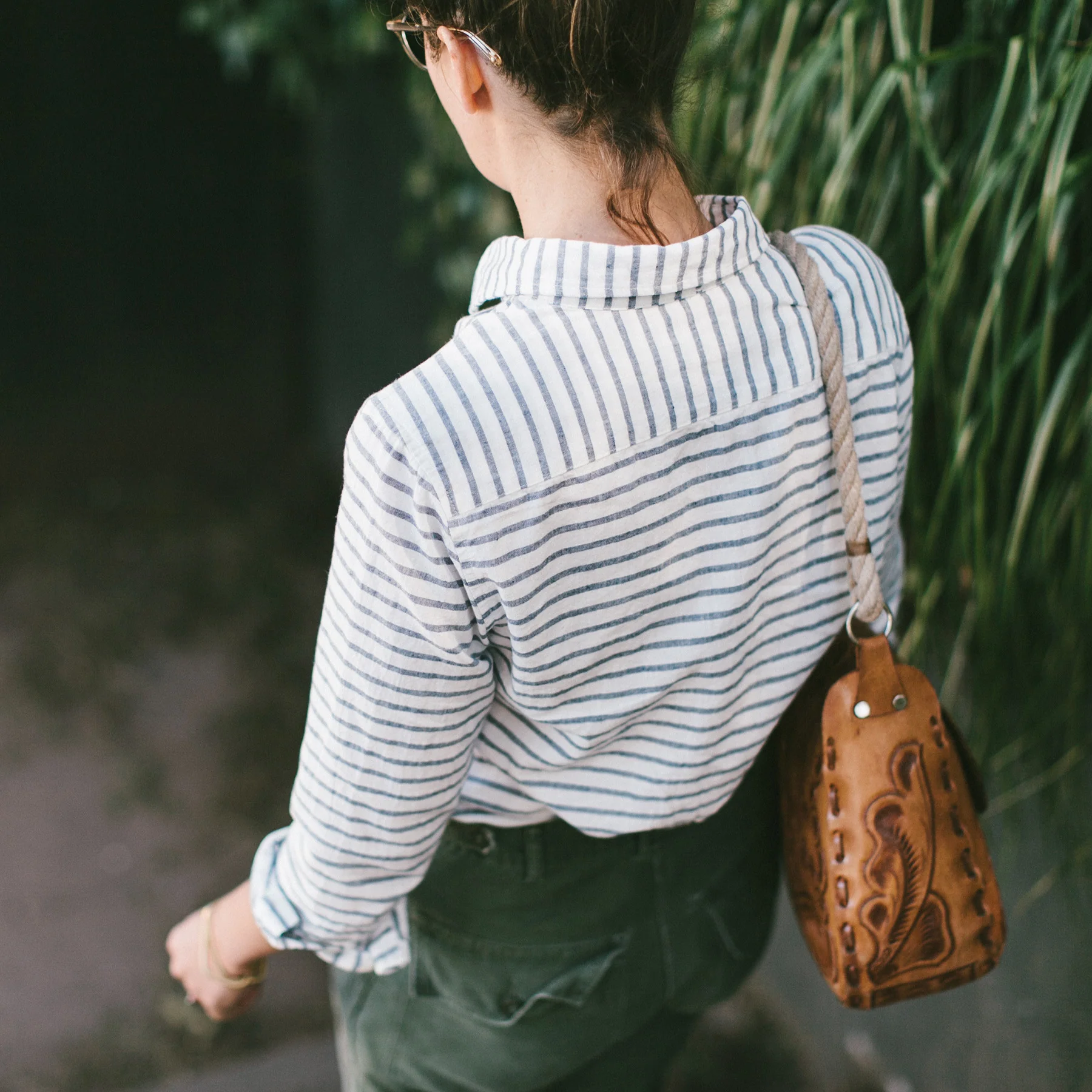 The Katherine in Indigo Stripe - Image 5