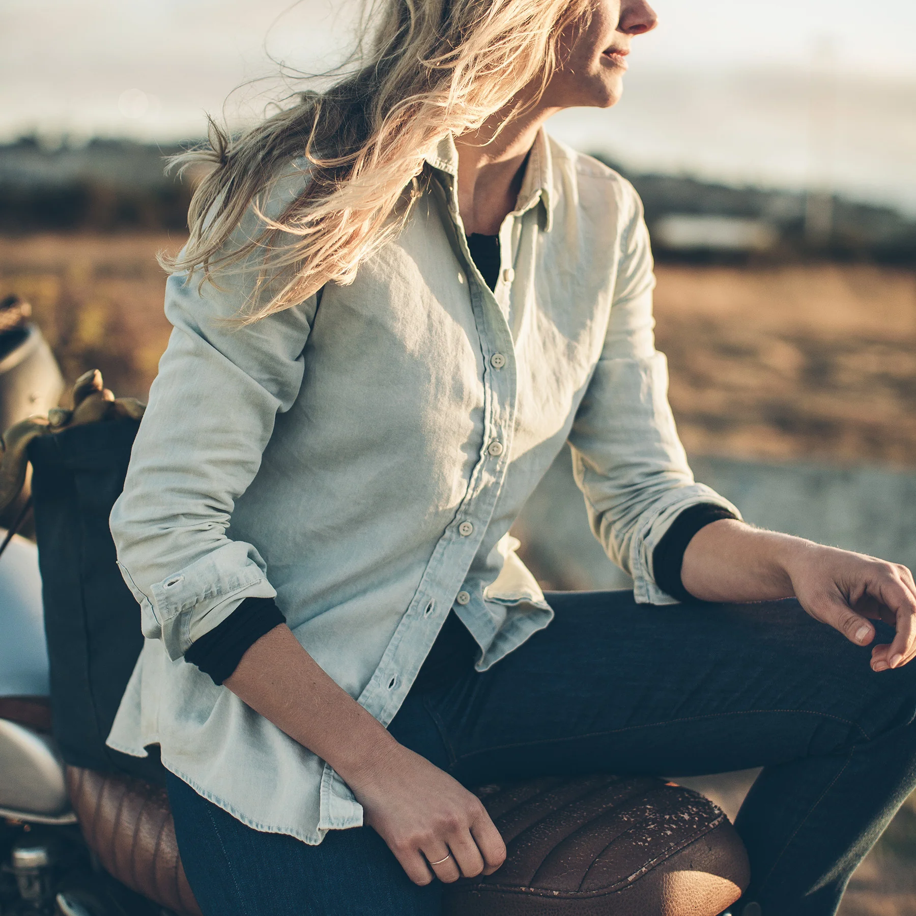 The Katherine in Washed Out Denim - Image 4