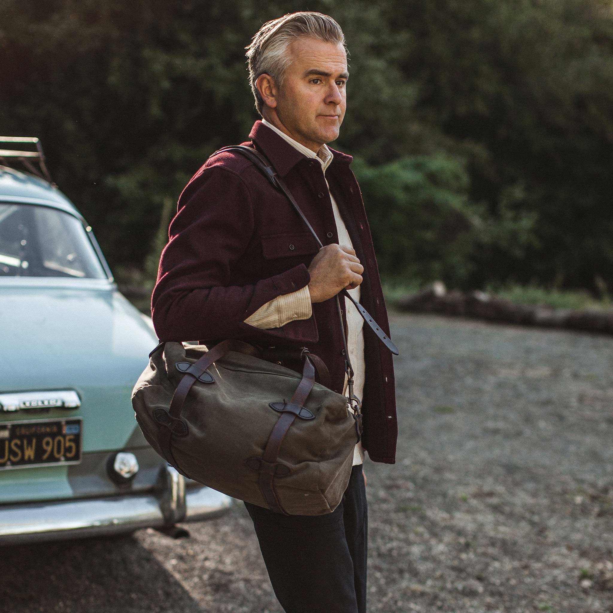 The Leeward Shirt in Oxblood - Image 2