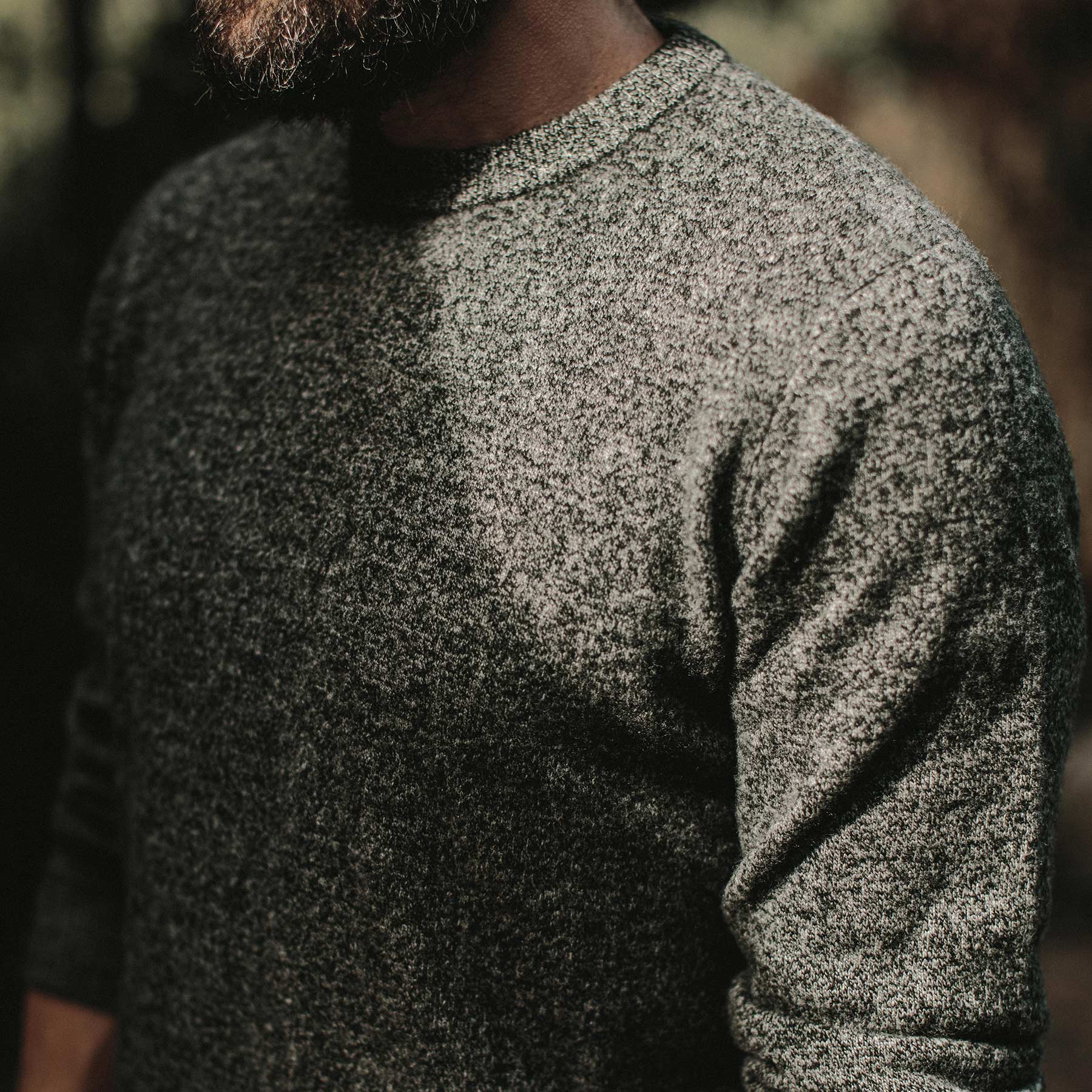 The Lodge Sweater in Charcoal - Image 6