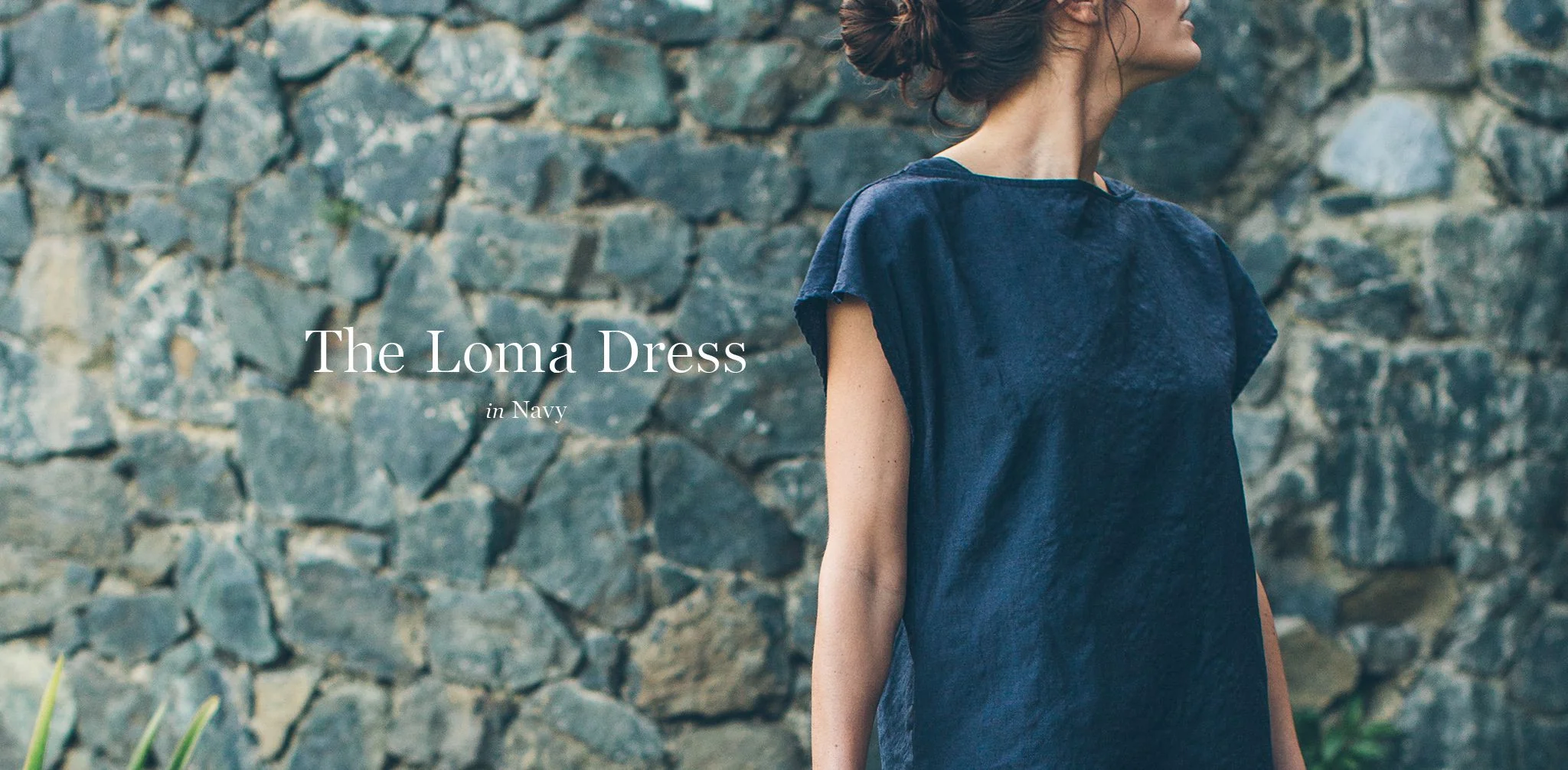 The Loma Dress in Navy - Image 8