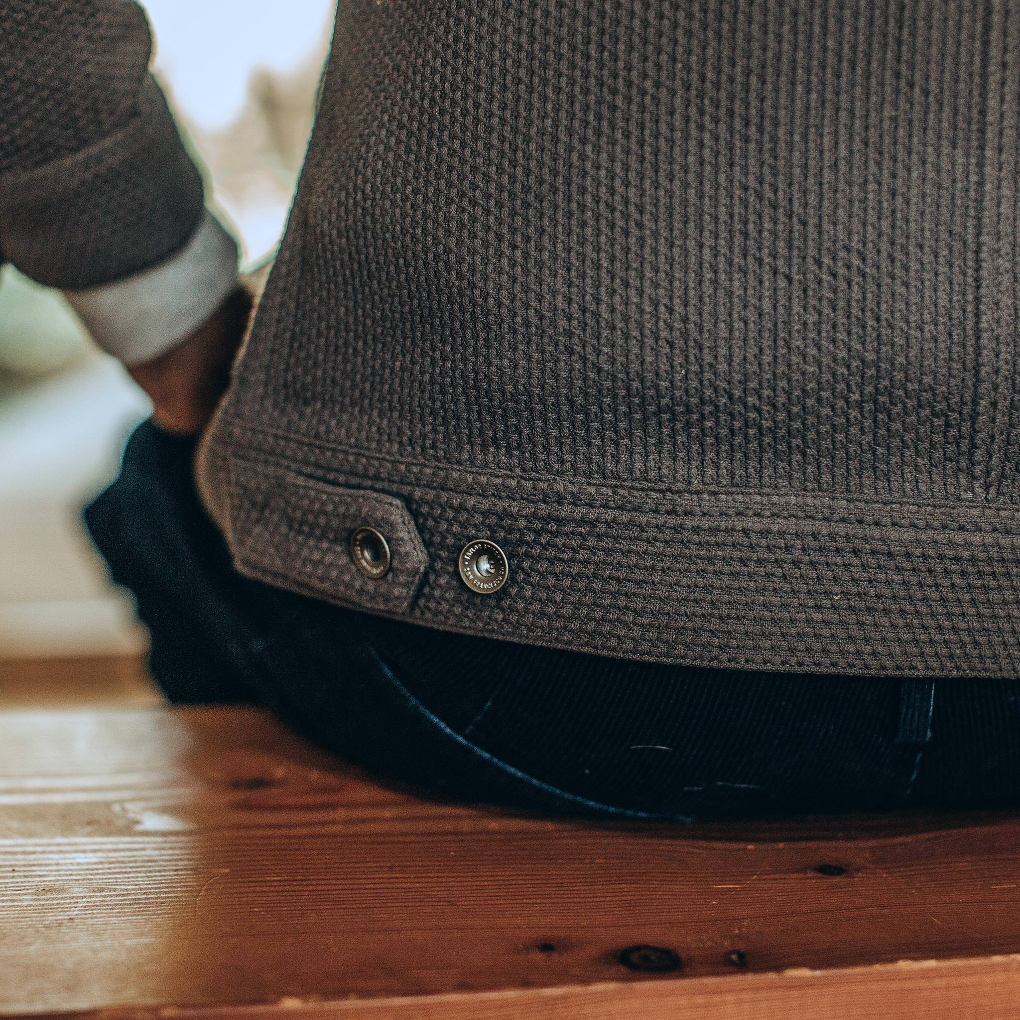 The Long Haul Jacket in Ash Sashiko - Image 4
