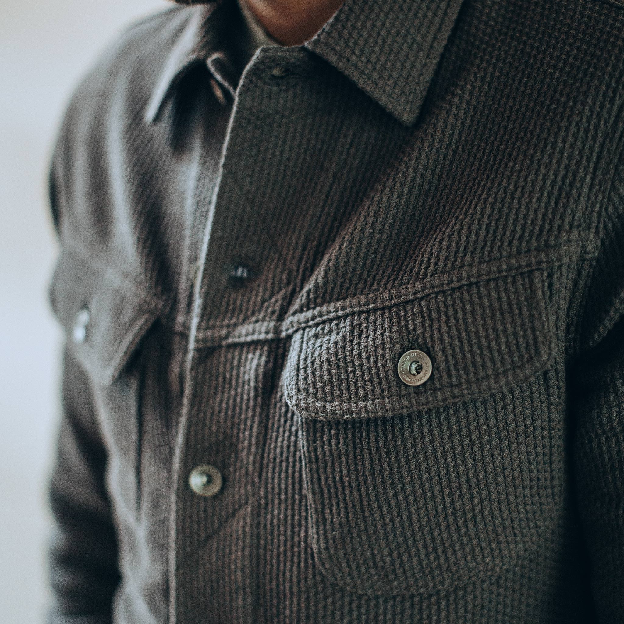 The Long Haul Jacket in Ash Sashiko - Image 5