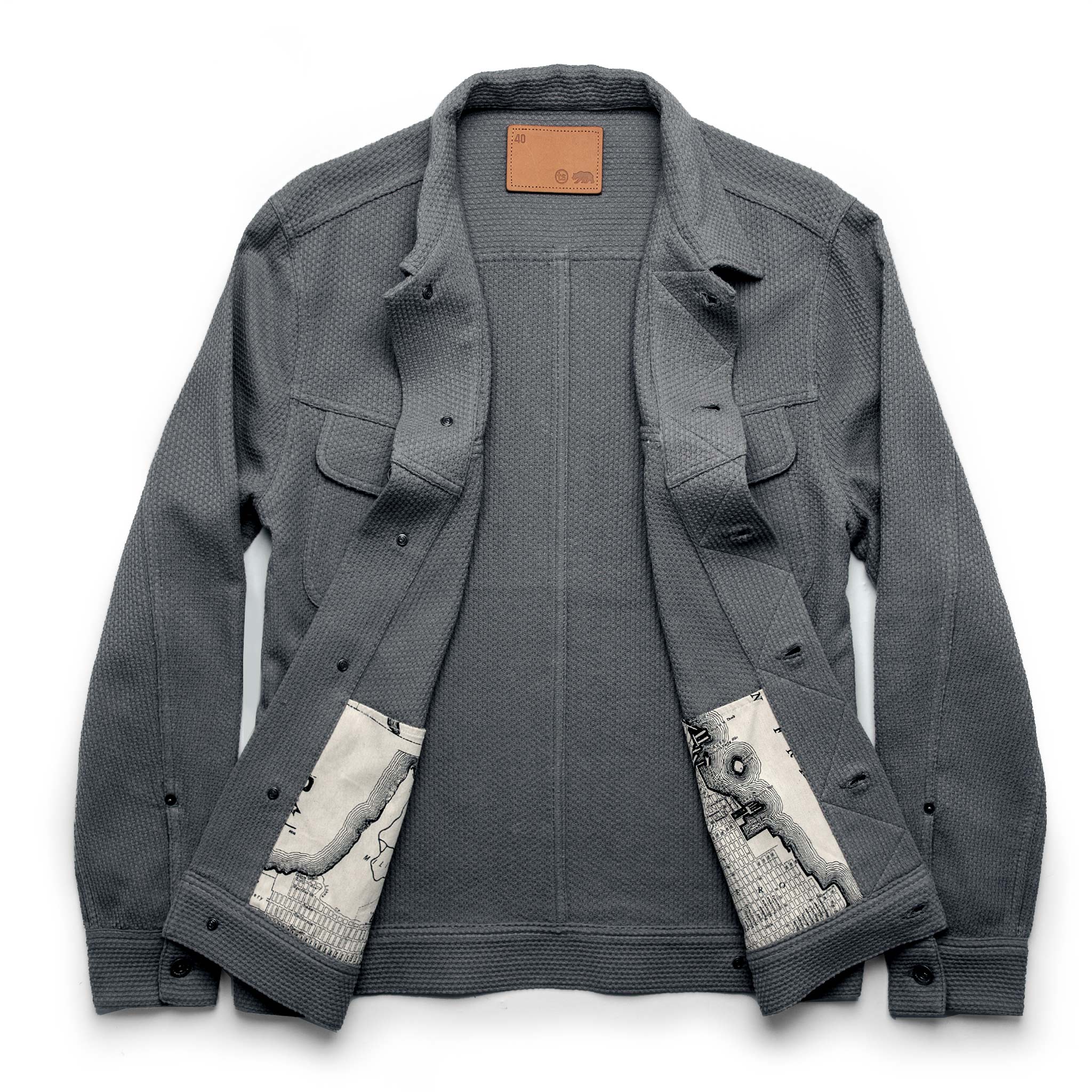 The Long Haul Jacket in Ash Sashiko - Image 9