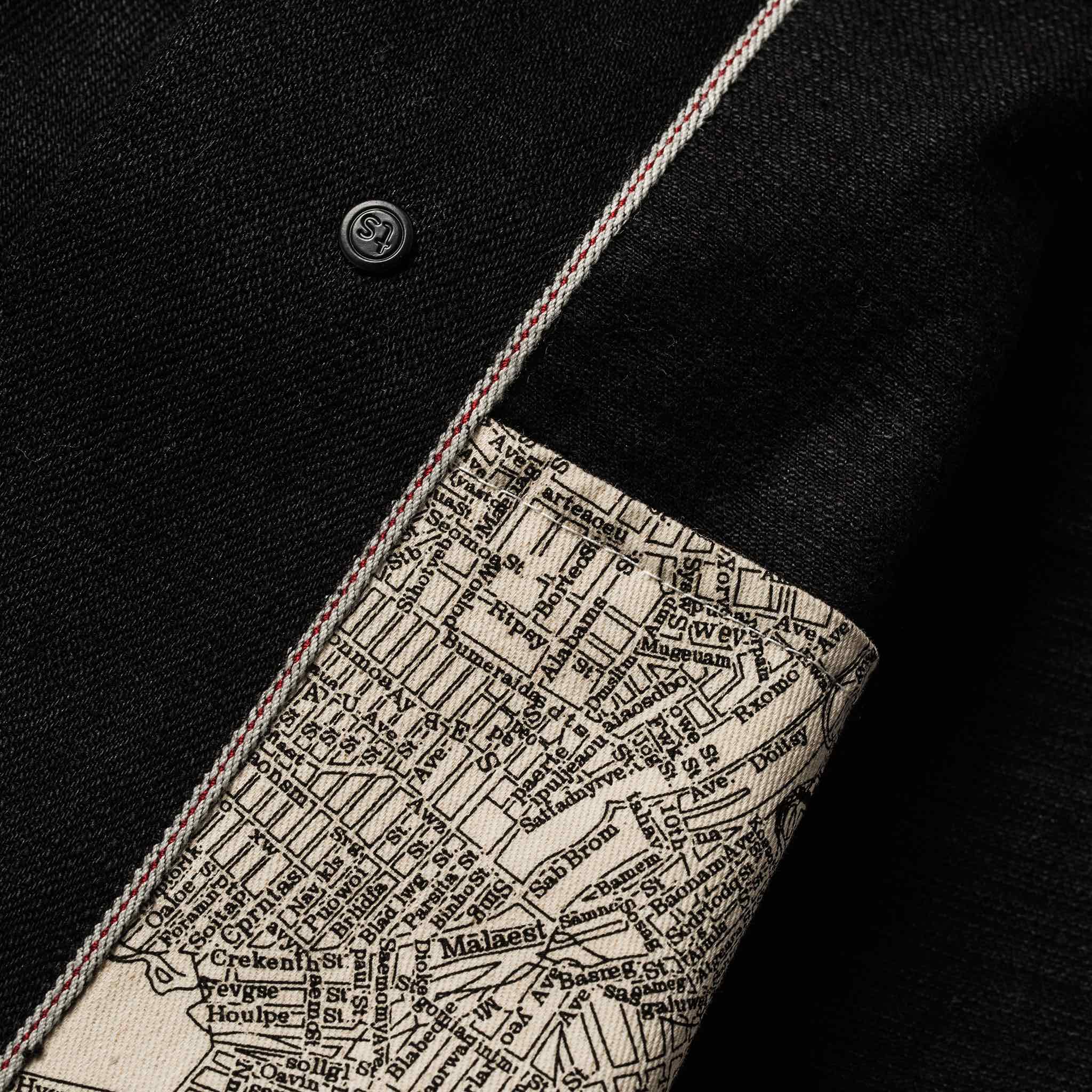 The Long Haul Jacket in Black Selvage - Image 7