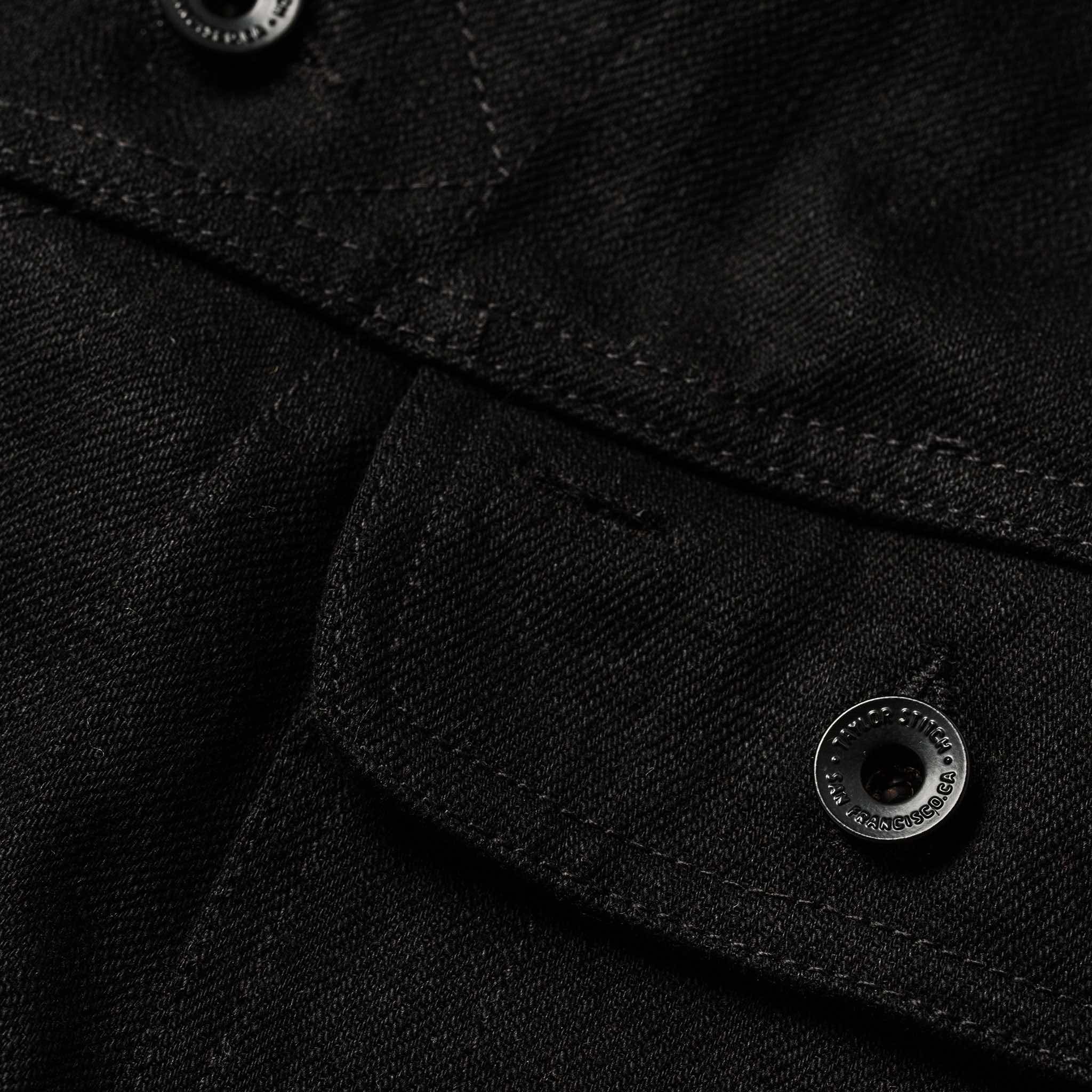 The Long Haul Jacket in Black Selvage - Image 8