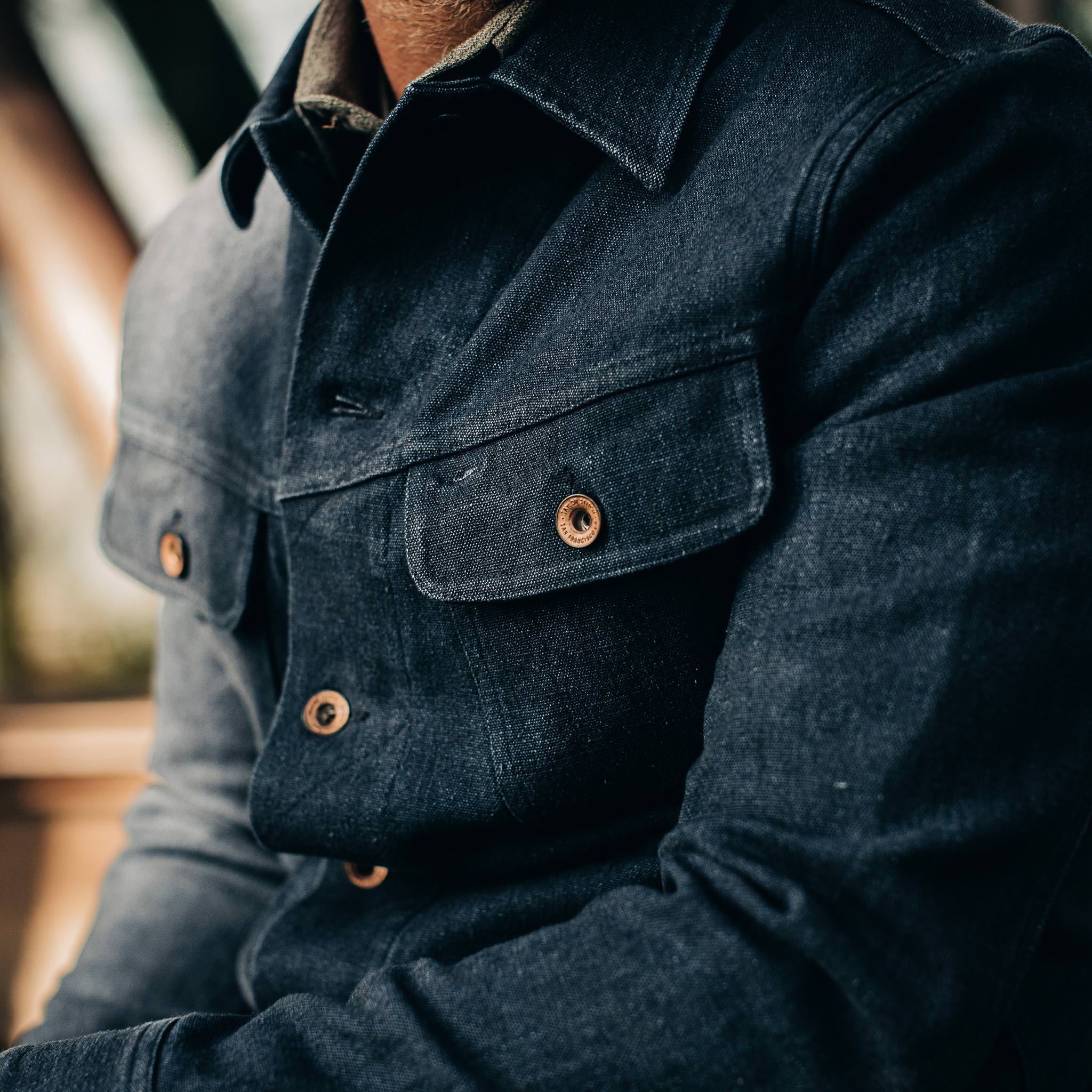 The Long Haul Jacket in Indigo Boss Duck - Image 3