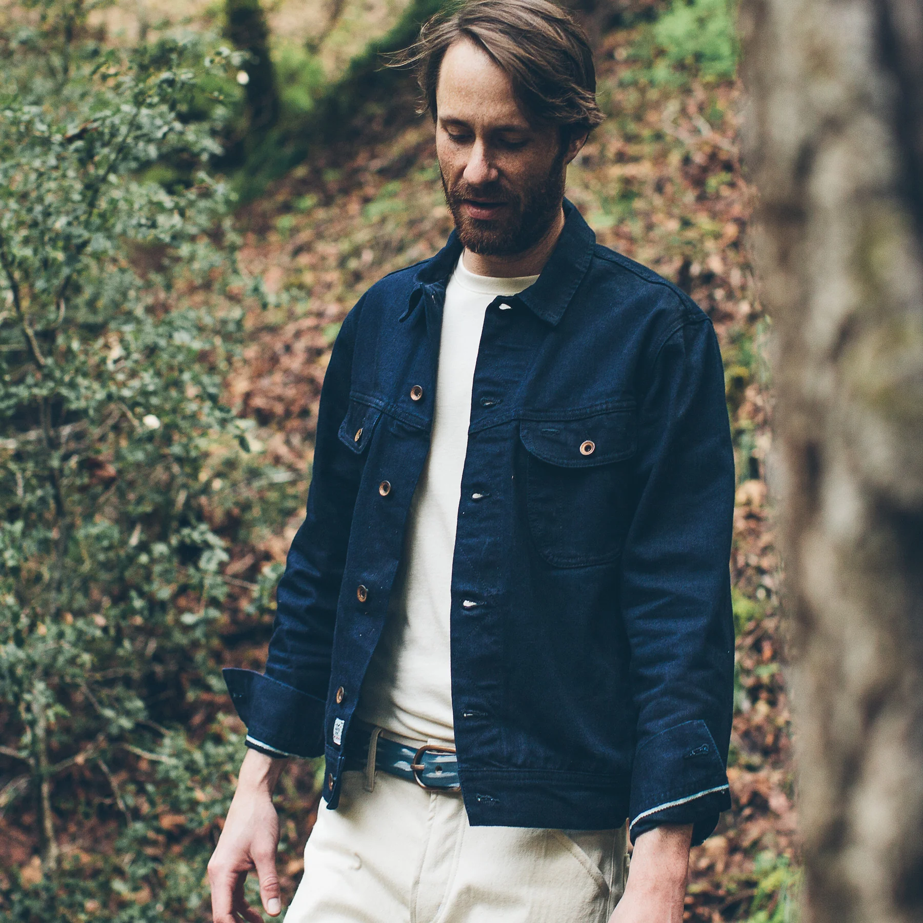 The Long Haul Jacket in Indigo Selvage Twill - Image 4