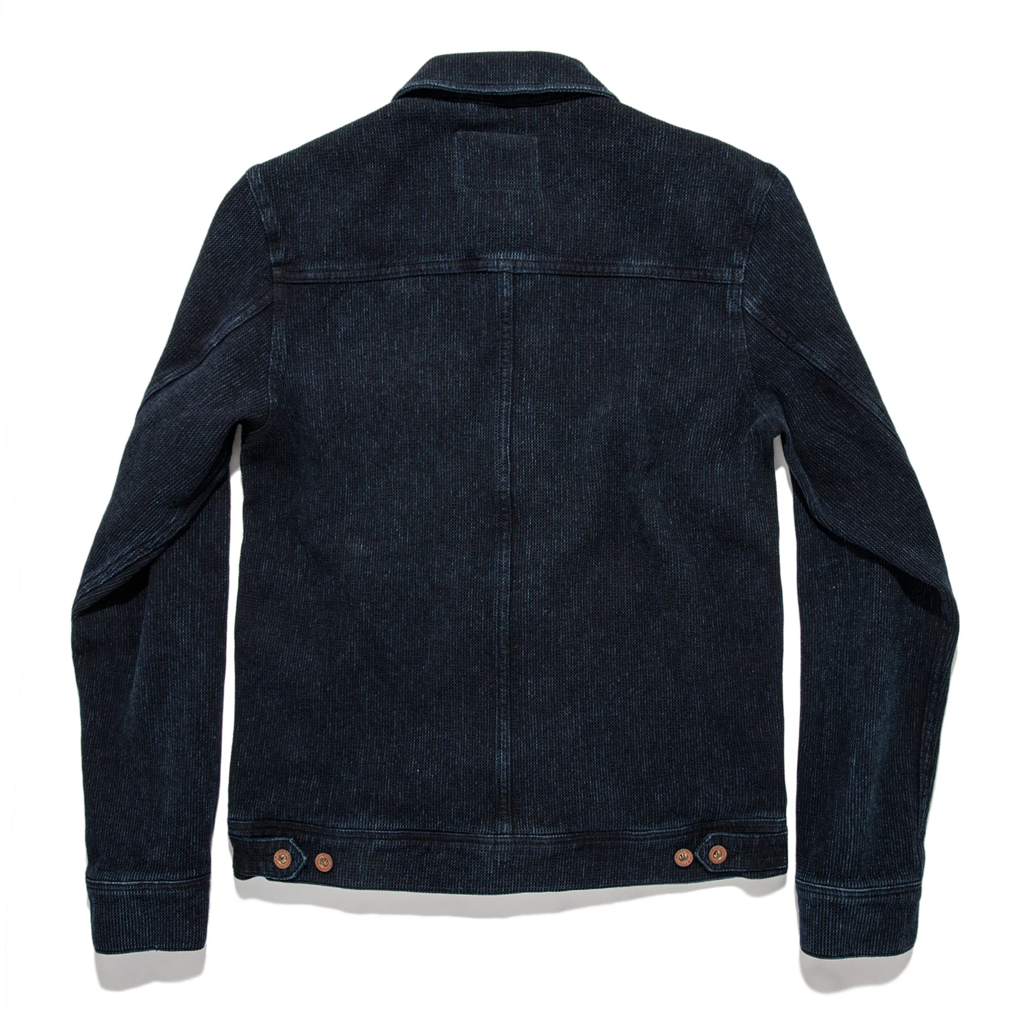 The Long Haul Jacket in Indigo Waffle ('18) - Image 10