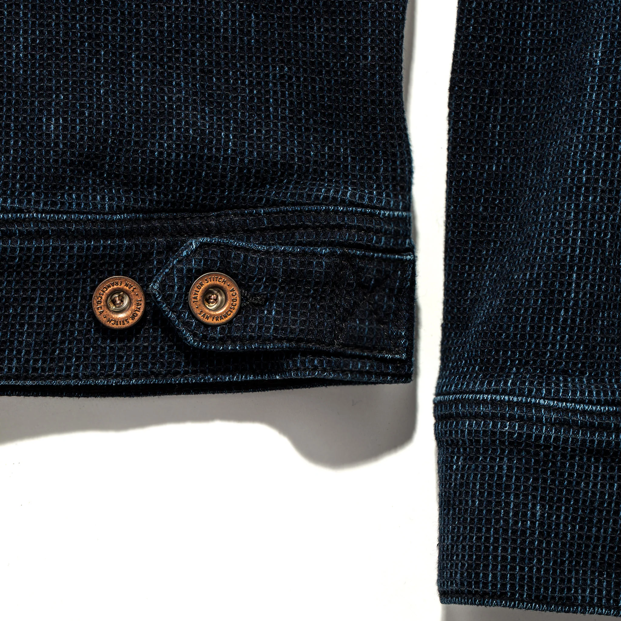 The Long Haul Jacket in Indigo Waffle ('18) - Image 7