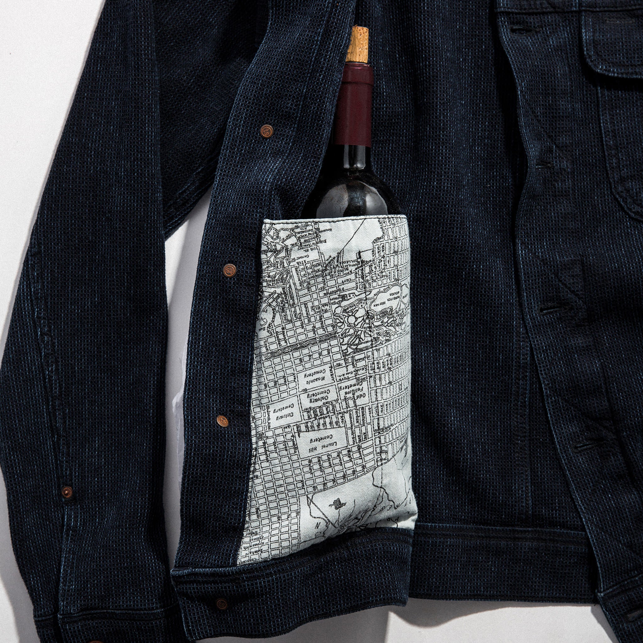 The Long Haul Jacket in Indigo Waffle ('18) - Image 9
