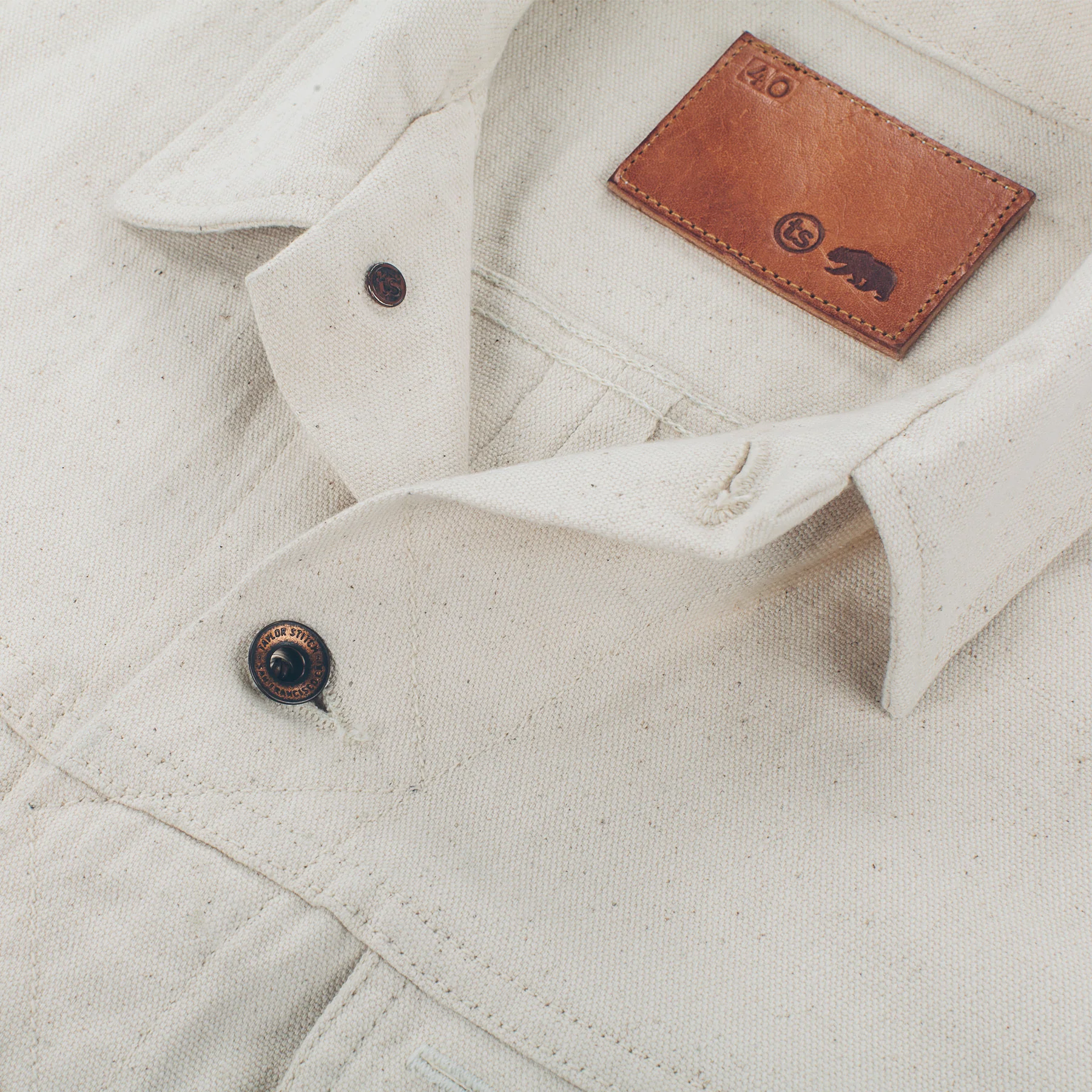 The Long Haul Jacket in Natural Selvage Canvas - Image 6