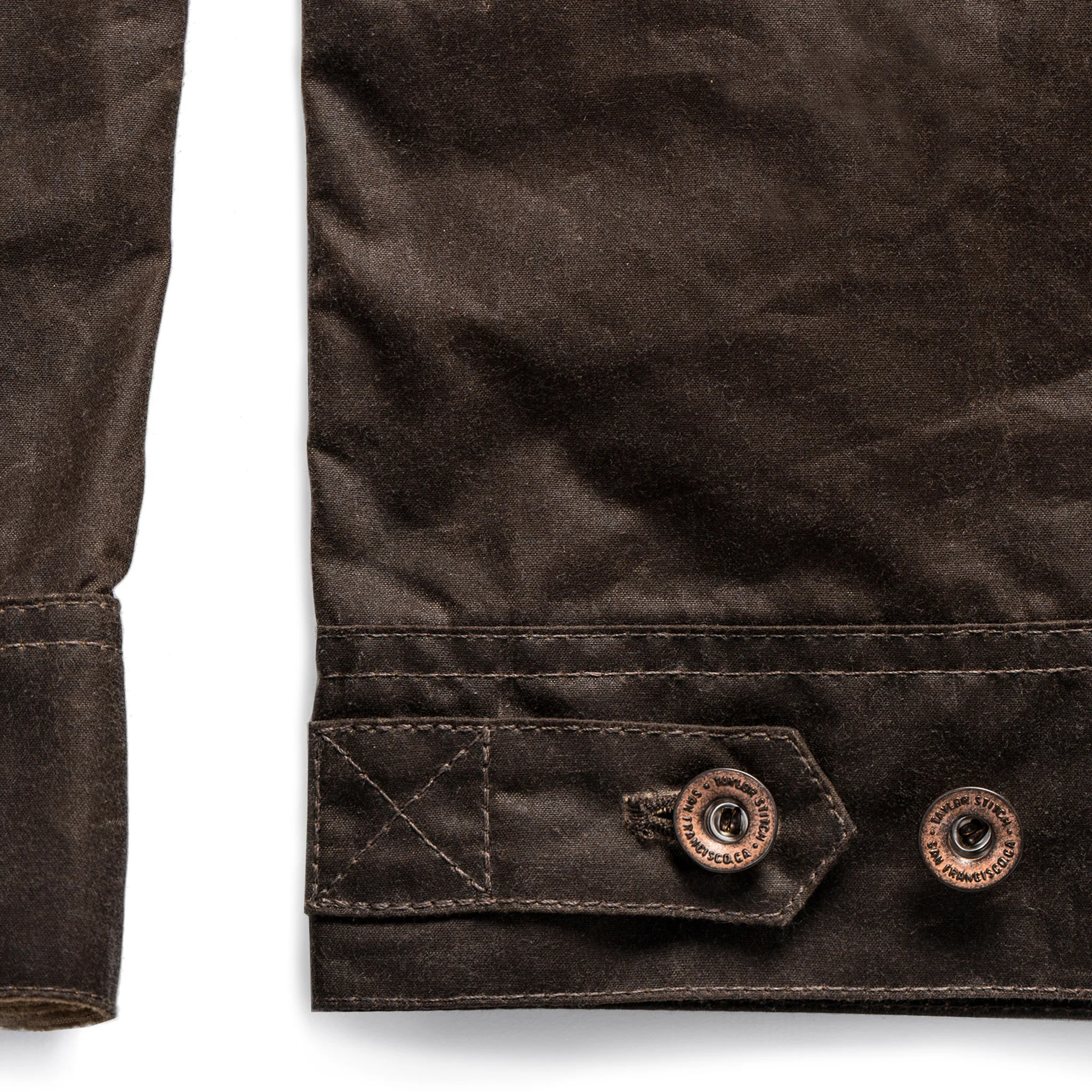 The Long Haul Jacket in Tobacco Waxed Canvas - Image 10
