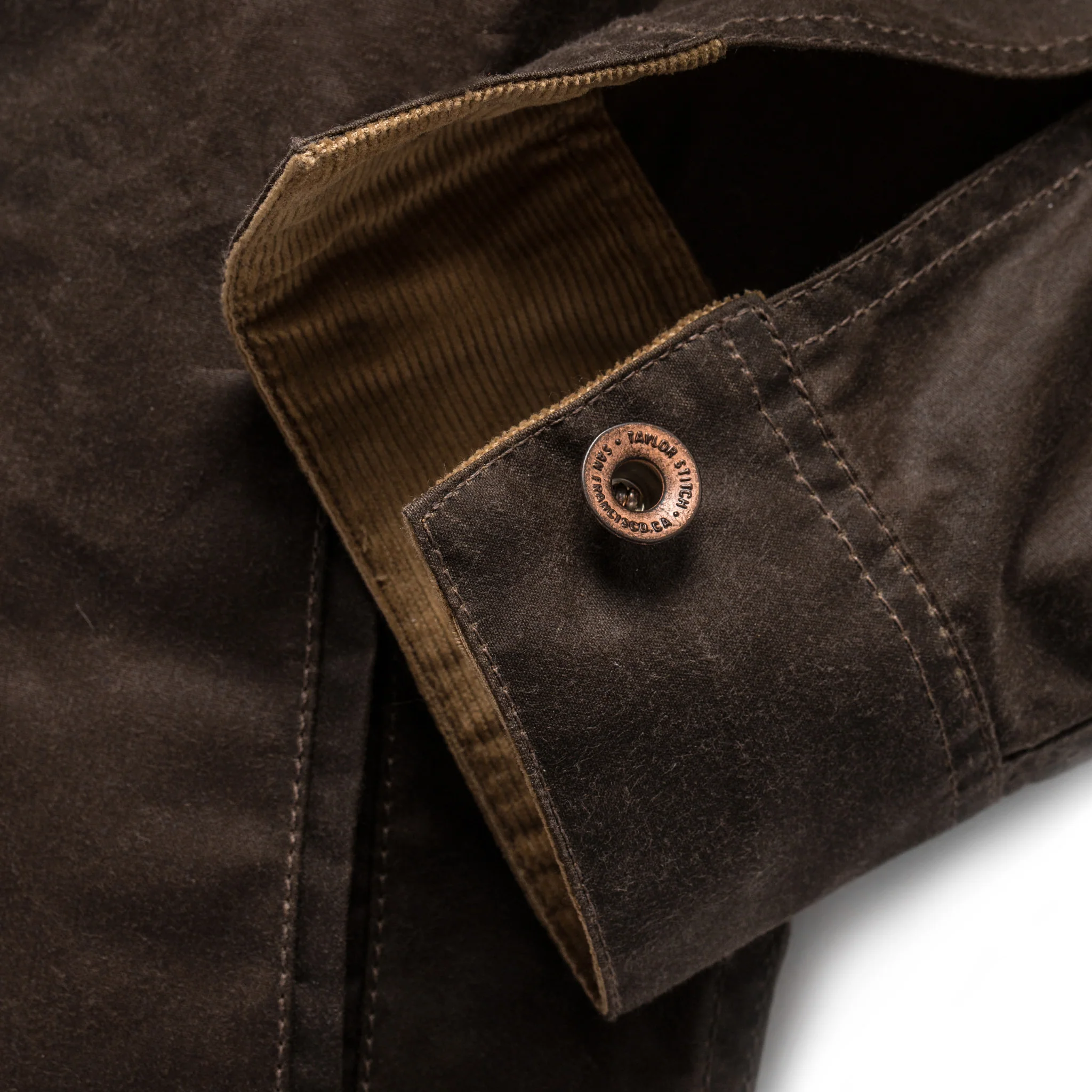 The Long Haul Jacket in Tobacco Waxed Canvas - Image 11