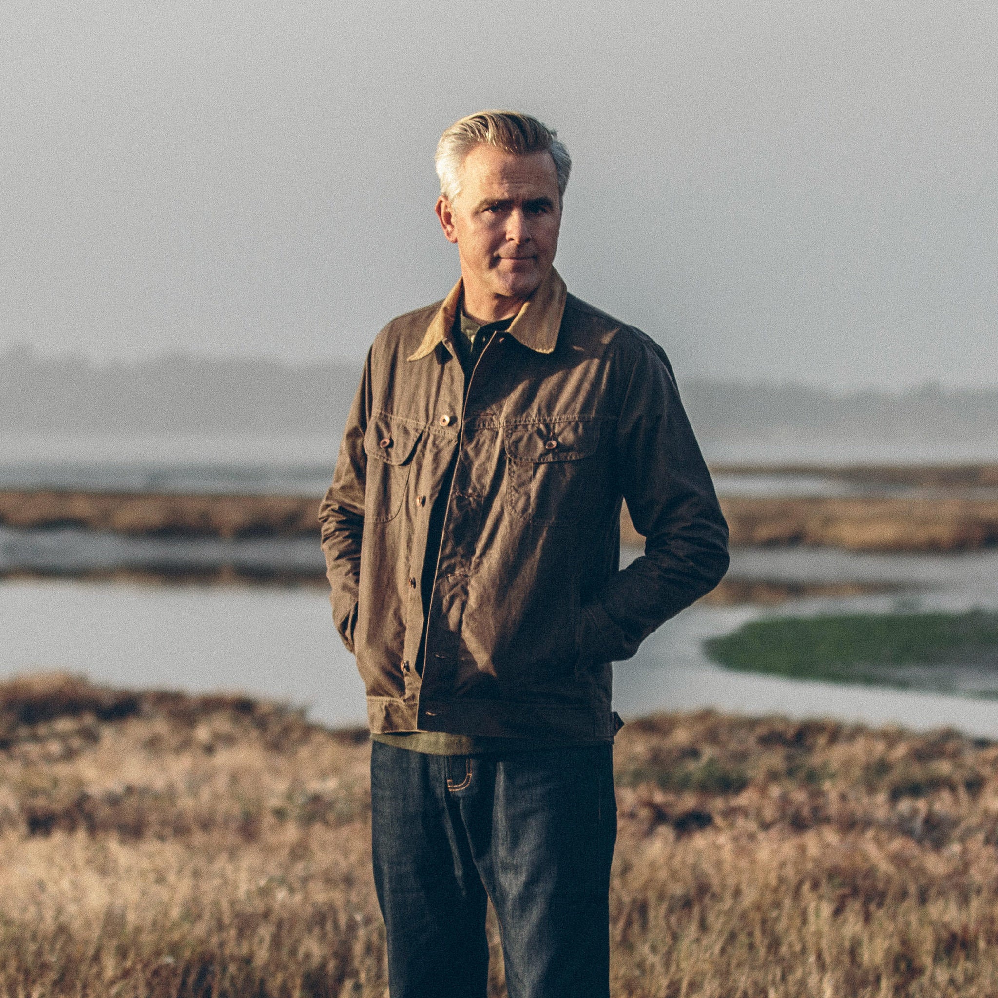 The Long Haul Jacket in Tobacco Waxed Canvas - Image 3