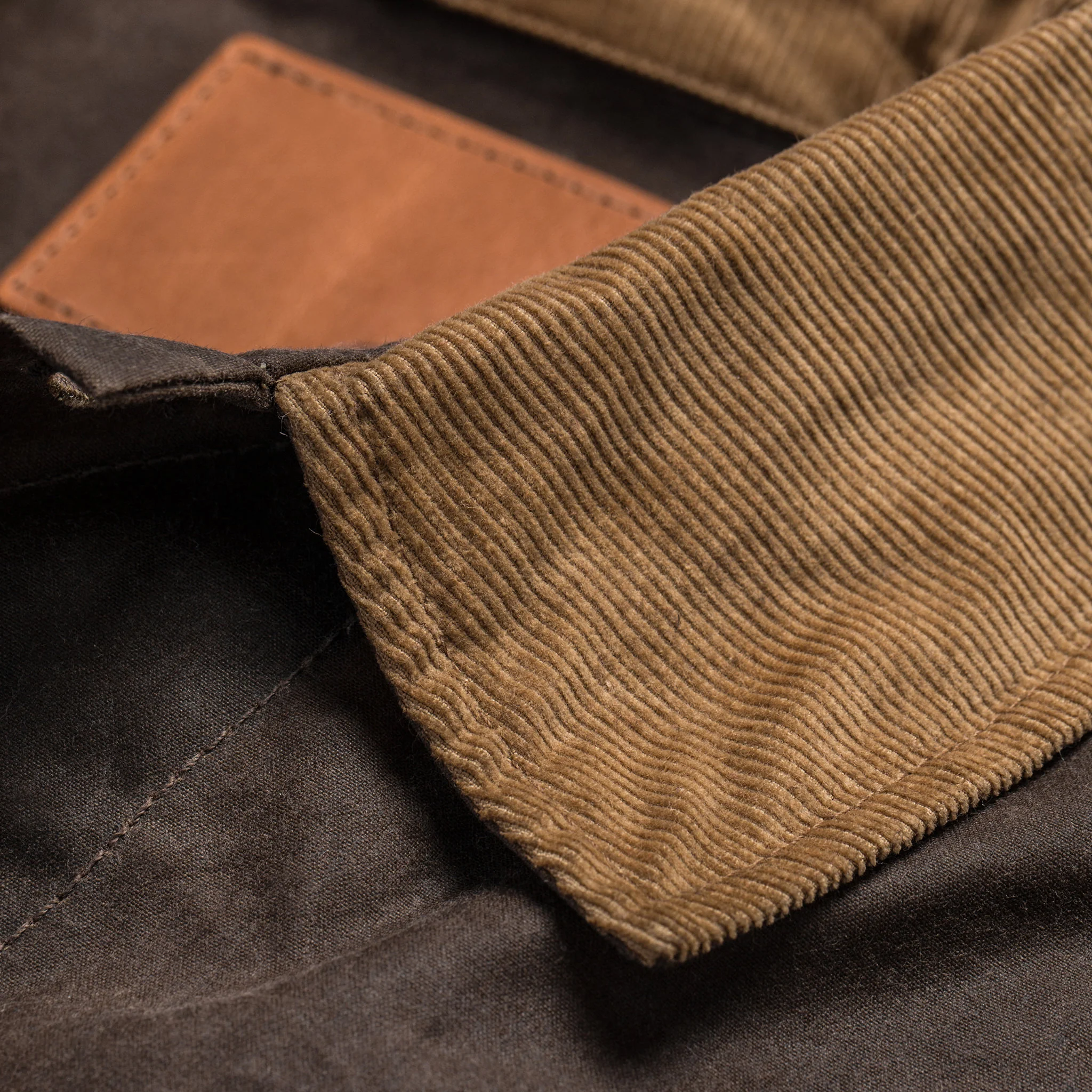 The Long Haul Jacket in Tobacco Waxed Canvas - Image 8