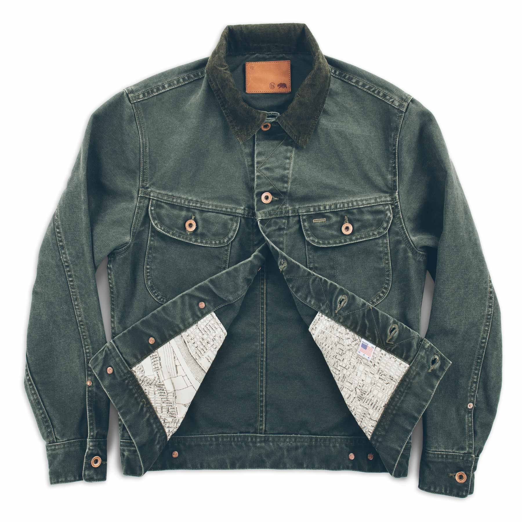 The Long Haul Jacket in Washed Olive Duck - Image 8