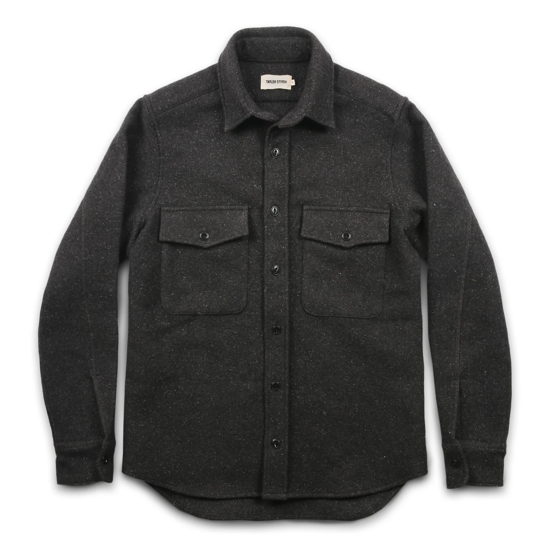 The Maritime Shirt Jacket in Charcoal - Image 8