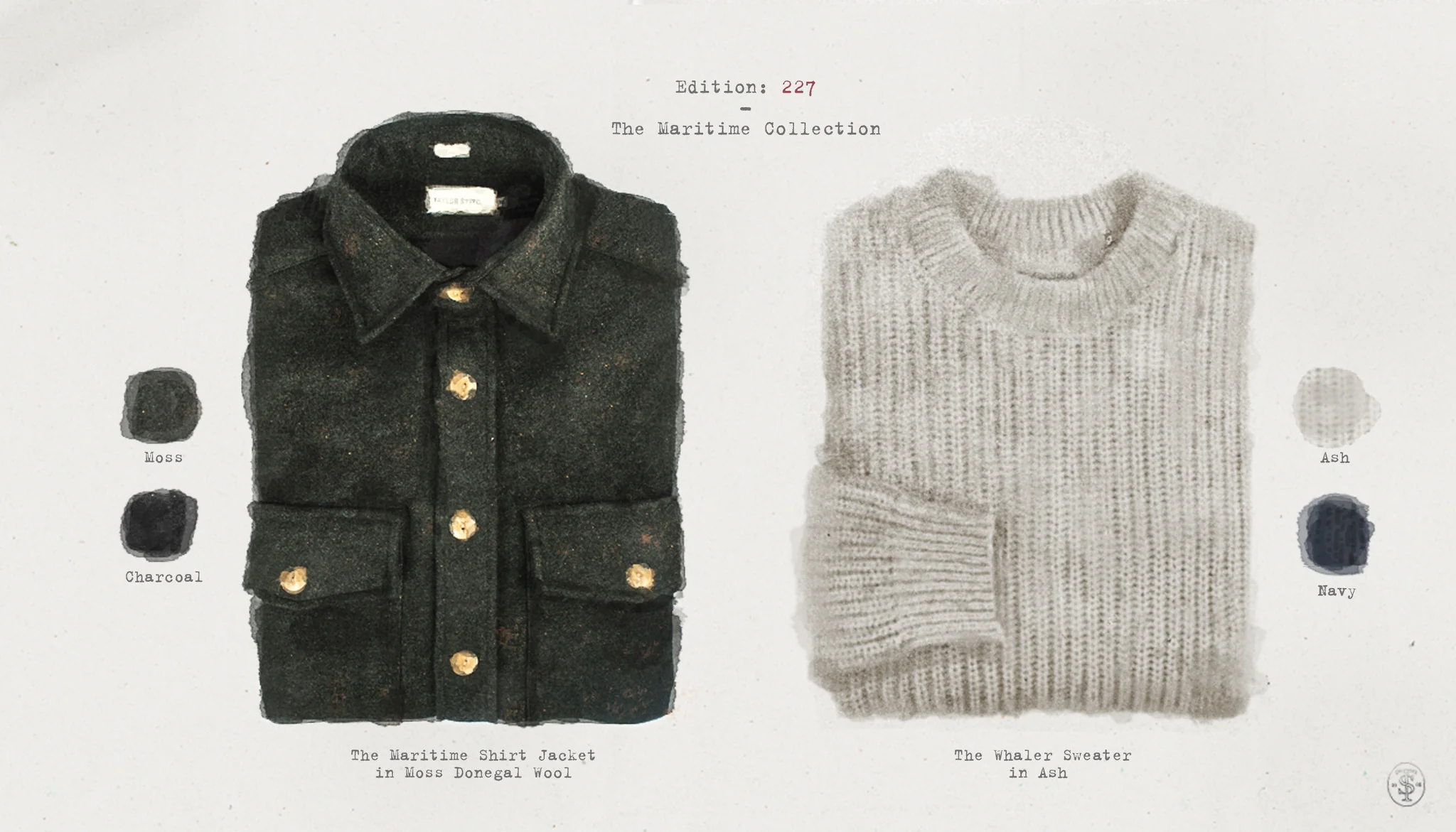 The Maritime Shirt Jacket in Moss Donegal Wool - Image 10