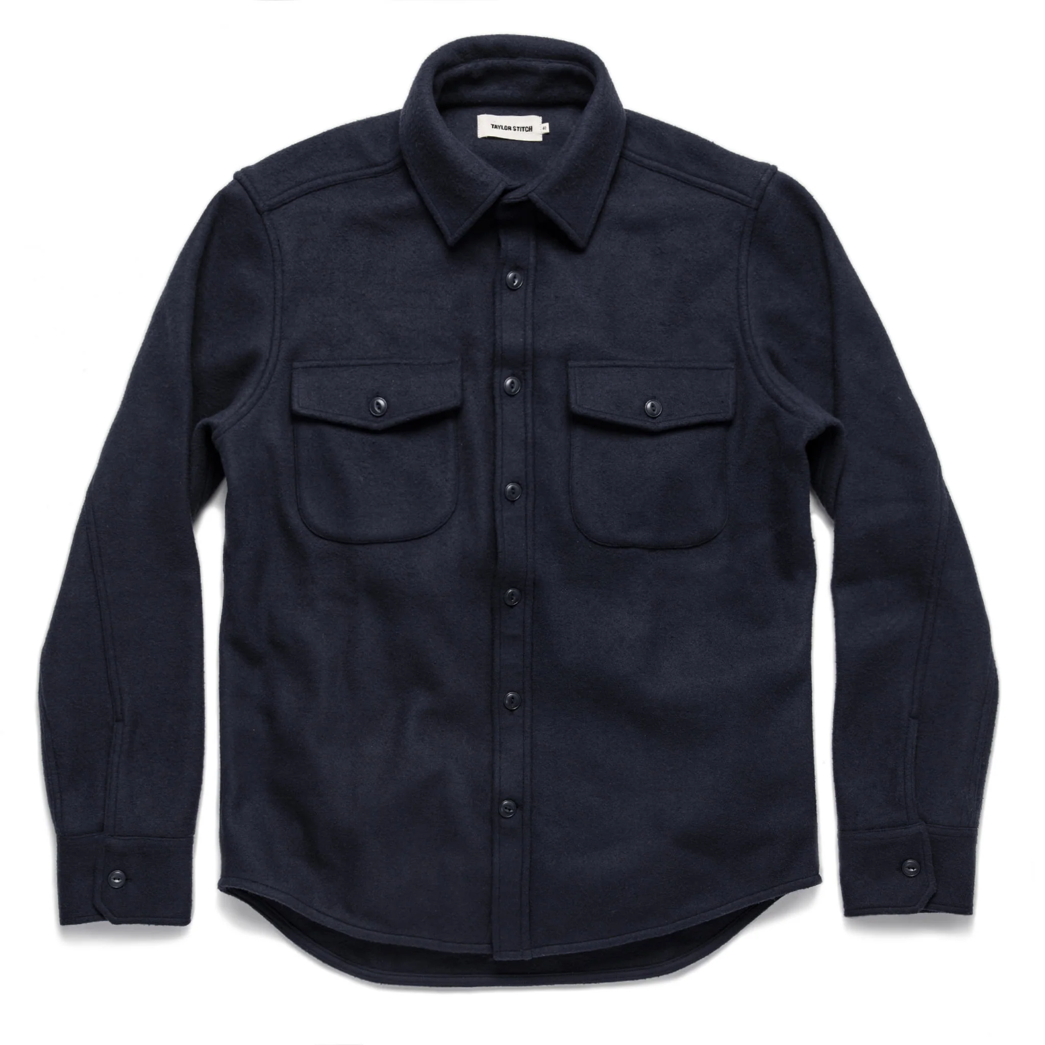The Maritime Shirt Jacket in Navy - Image 10