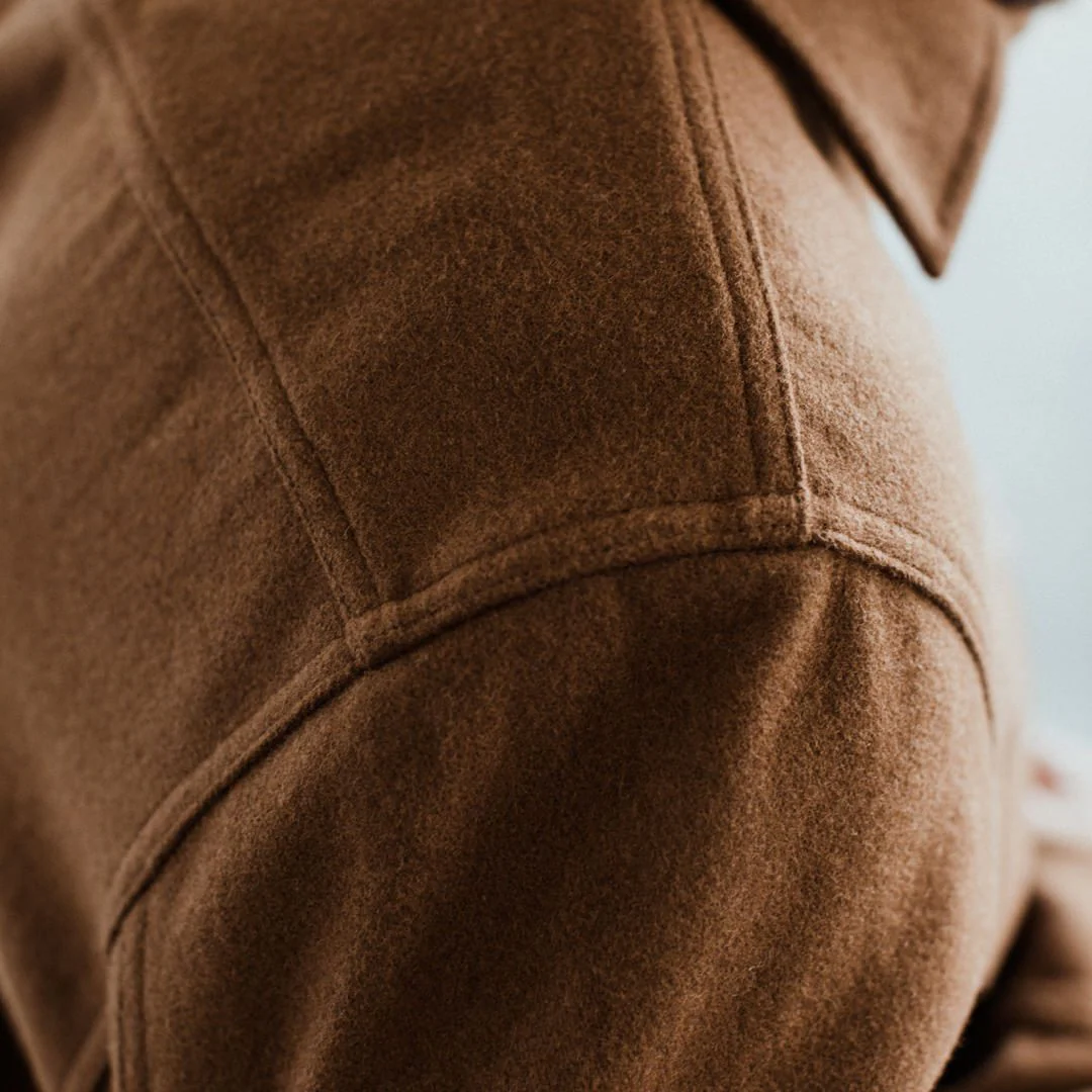 The Maritime Shirt Jacket in Rust - Image 10