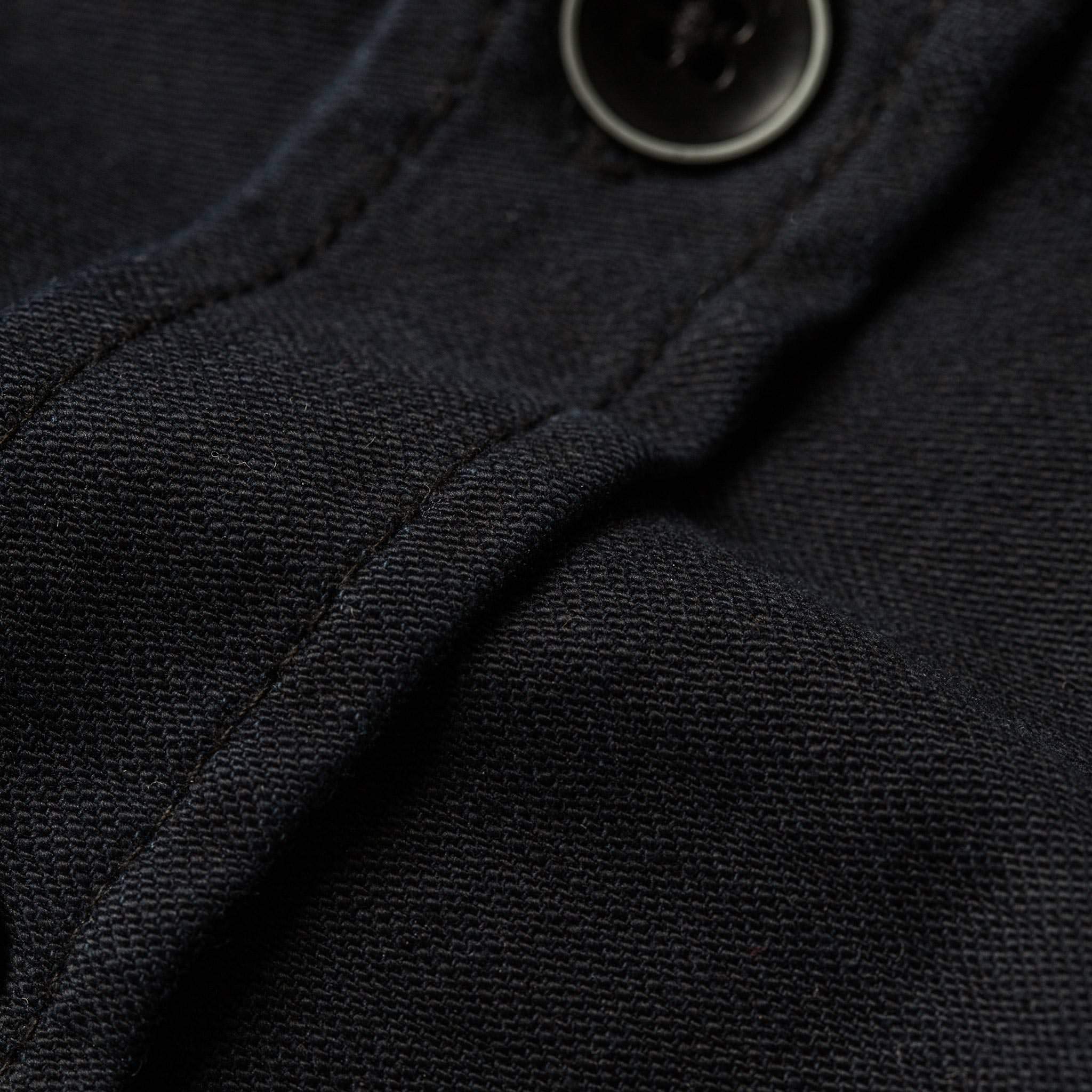 The Mechanic Shirt in Black Reverse Sateen - Image 7