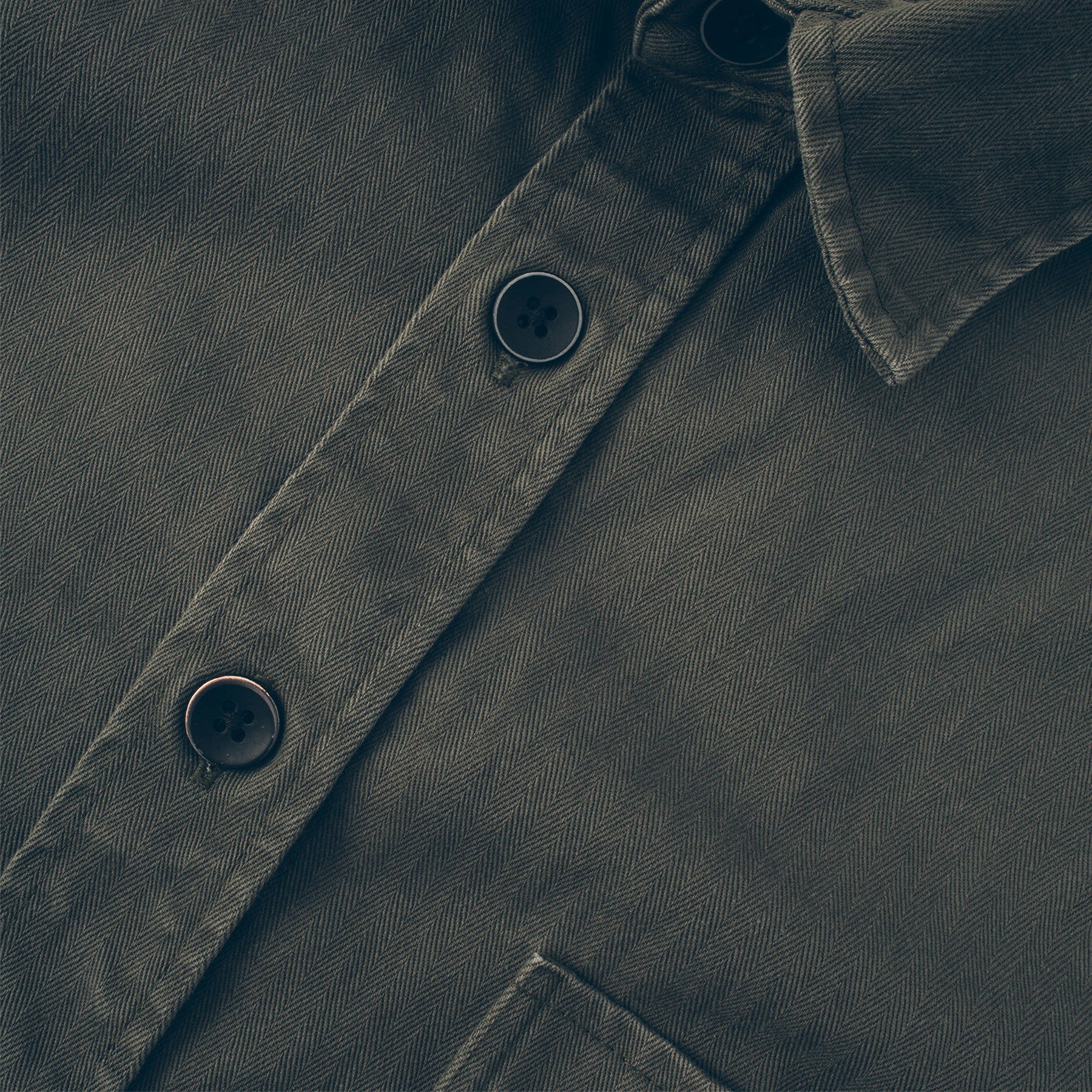 The Mechanic in Washed Olive Herringbone - Image 6