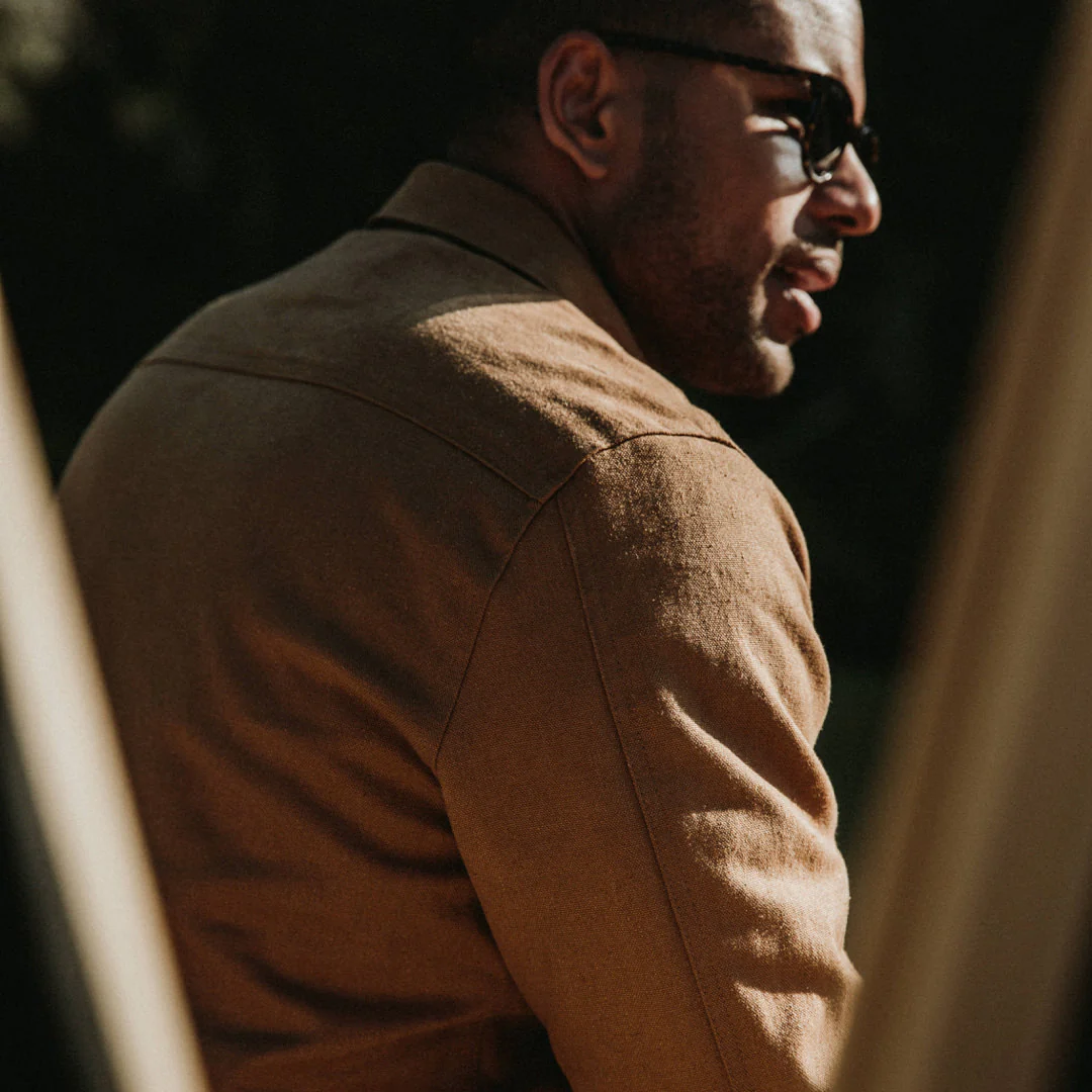 The Mechanic Jacket in British Khaki Boss Duck - Image 3