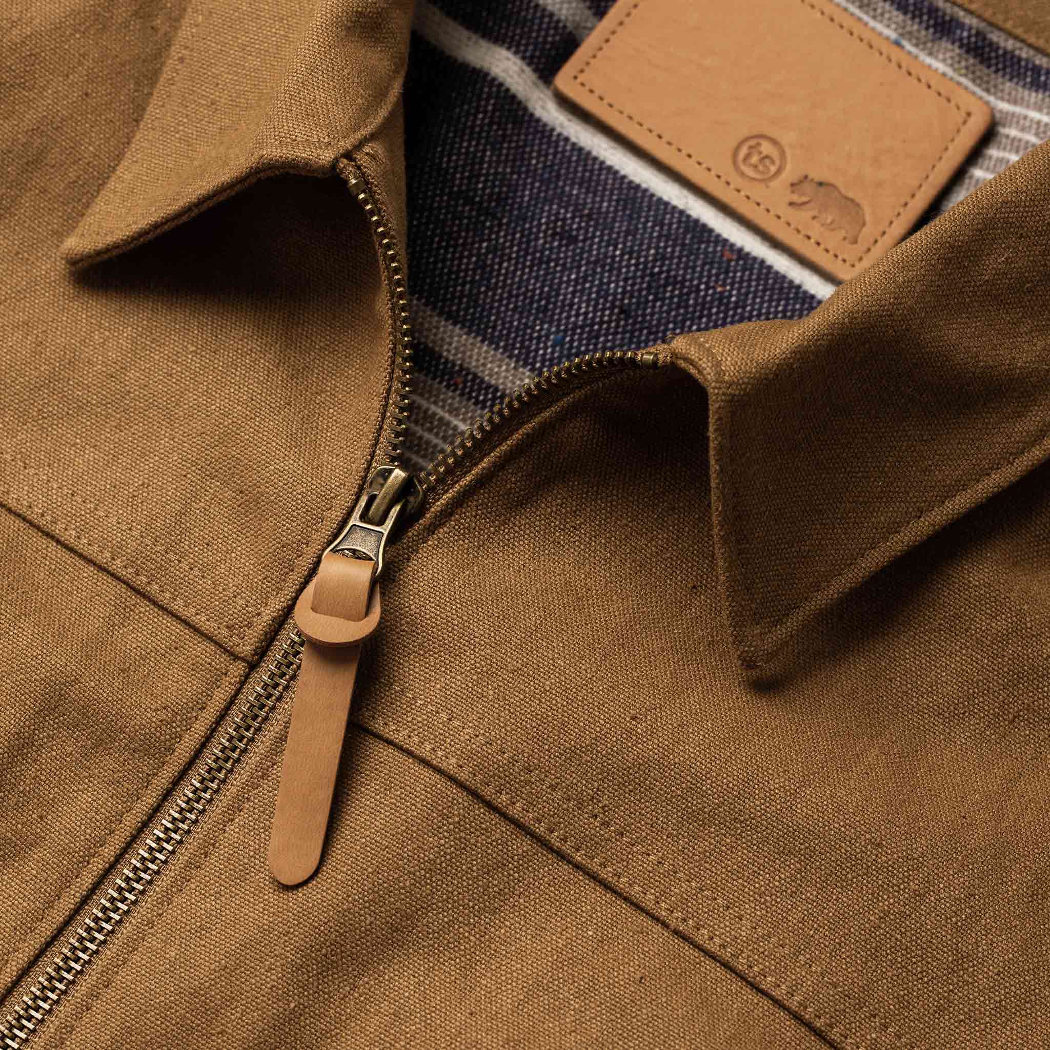 The Mechanic Jacket in British Khaki Boss Duck - Image 7