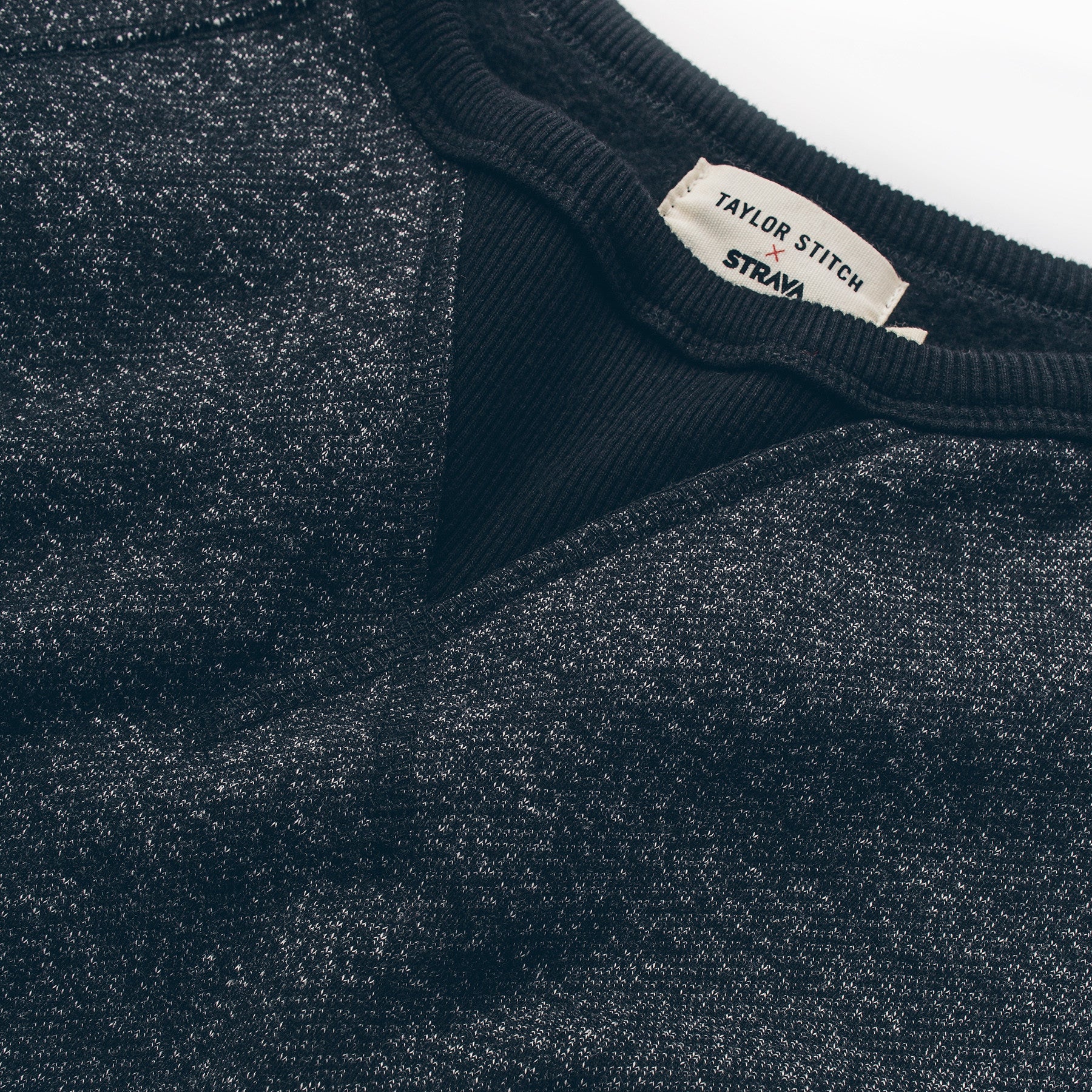 The Crew in Charcoal Fleck Fleece - Image 2