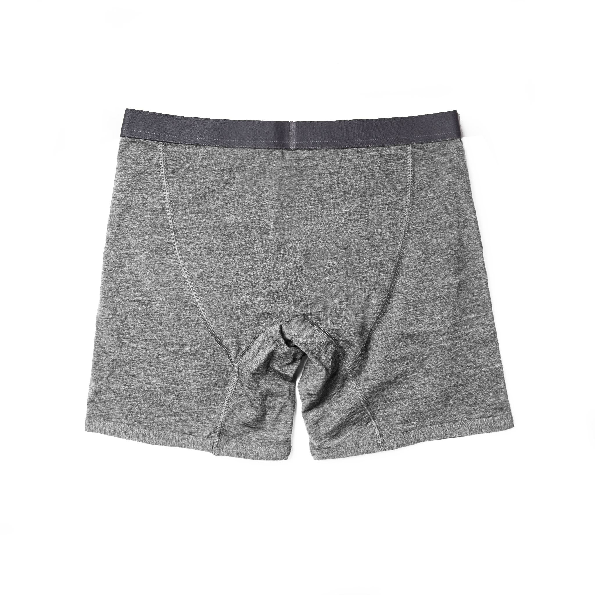 The Merino Boxer in Heather Grey - Image 7