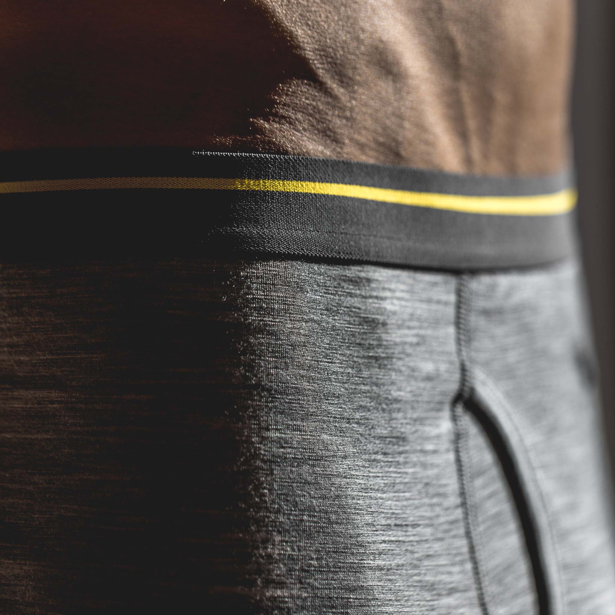 The Merino Boxer in Heathered Grey - Image 2
