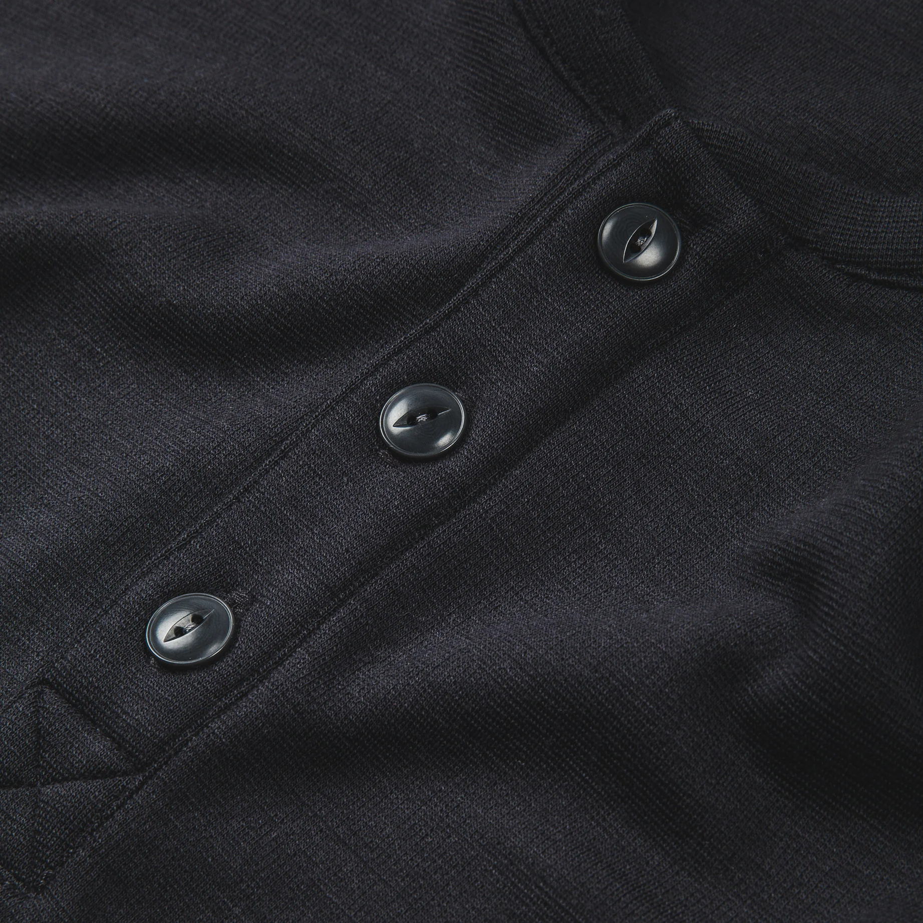 The Merino Henley in Charcoal - Image 6