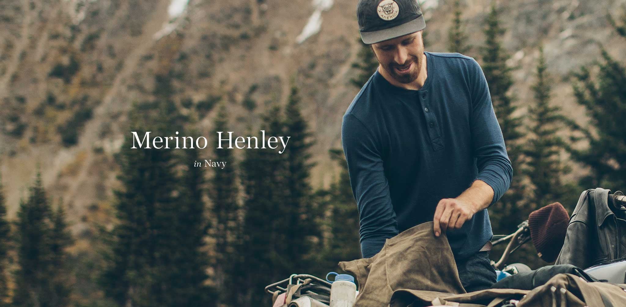 The Merino Henley in Indigo - Image 6