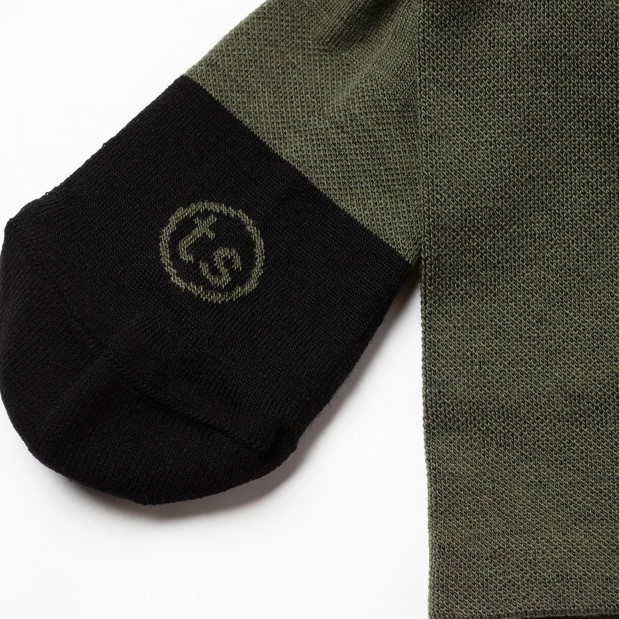 The Merino Sock in Olive - Image 6