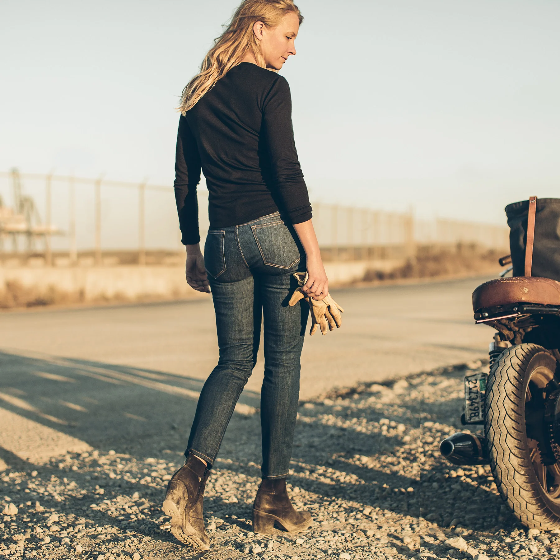 The Adler Jean in Indigo - Image 2